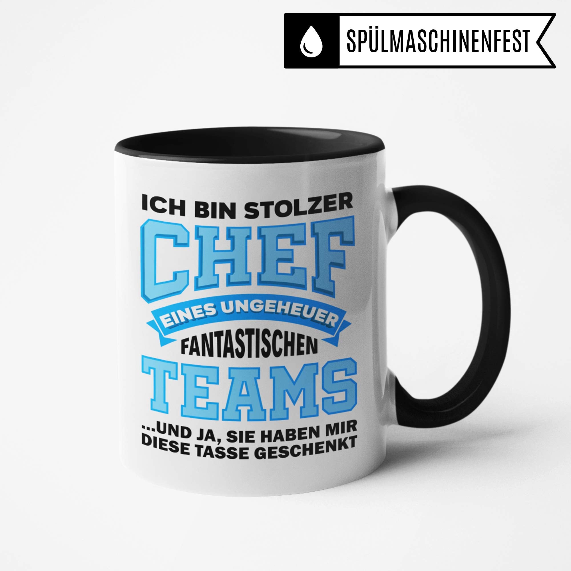 Pagma Druck Tasse Chef lustig, Geschenk Chef und Mitarbeiter Kaffeetasse, Geschenke für Chef Becher, Vorgesetzter Boss Büro Kaffeebecher, Leiter witzige Geschenkidee