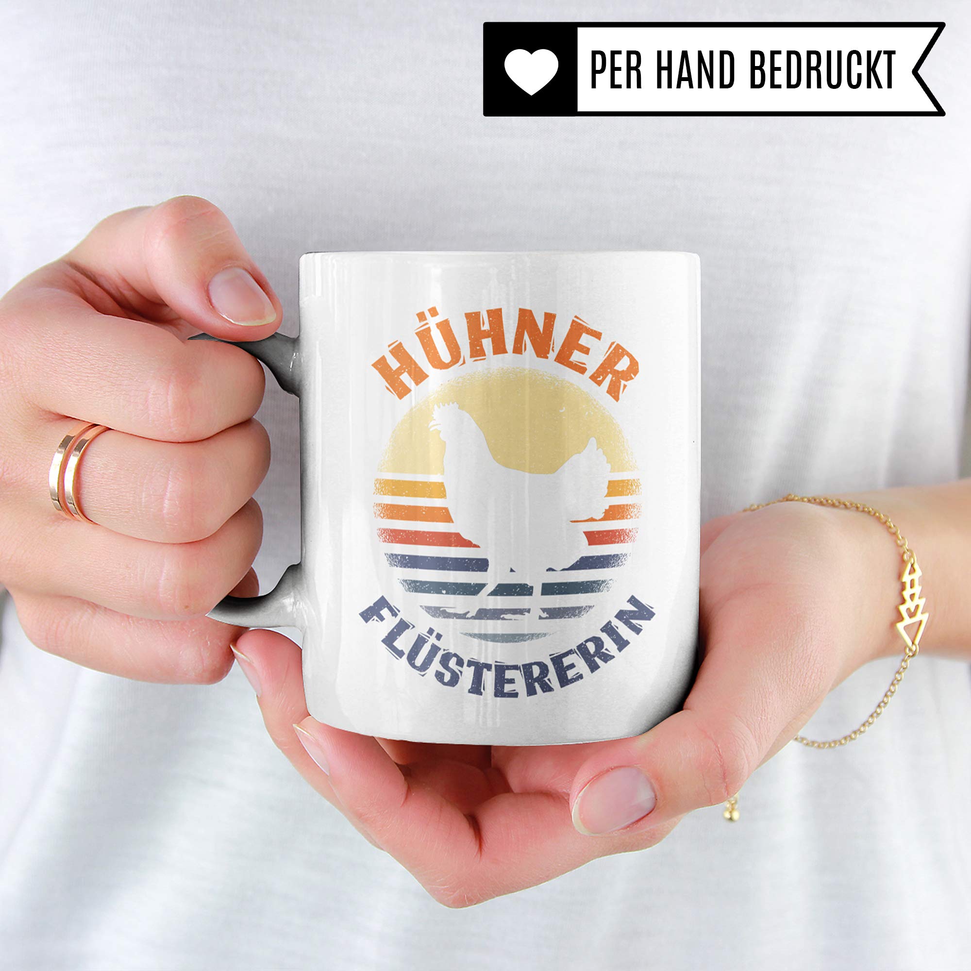 Pagma Druck Hühner Tasse Geschenk, Frauen Huhn Geschenkidee Spruch Becher, Kaffeetasse Hühnerstall Hühnerhof Hühnerzüchter Hühnerhalter Motiv