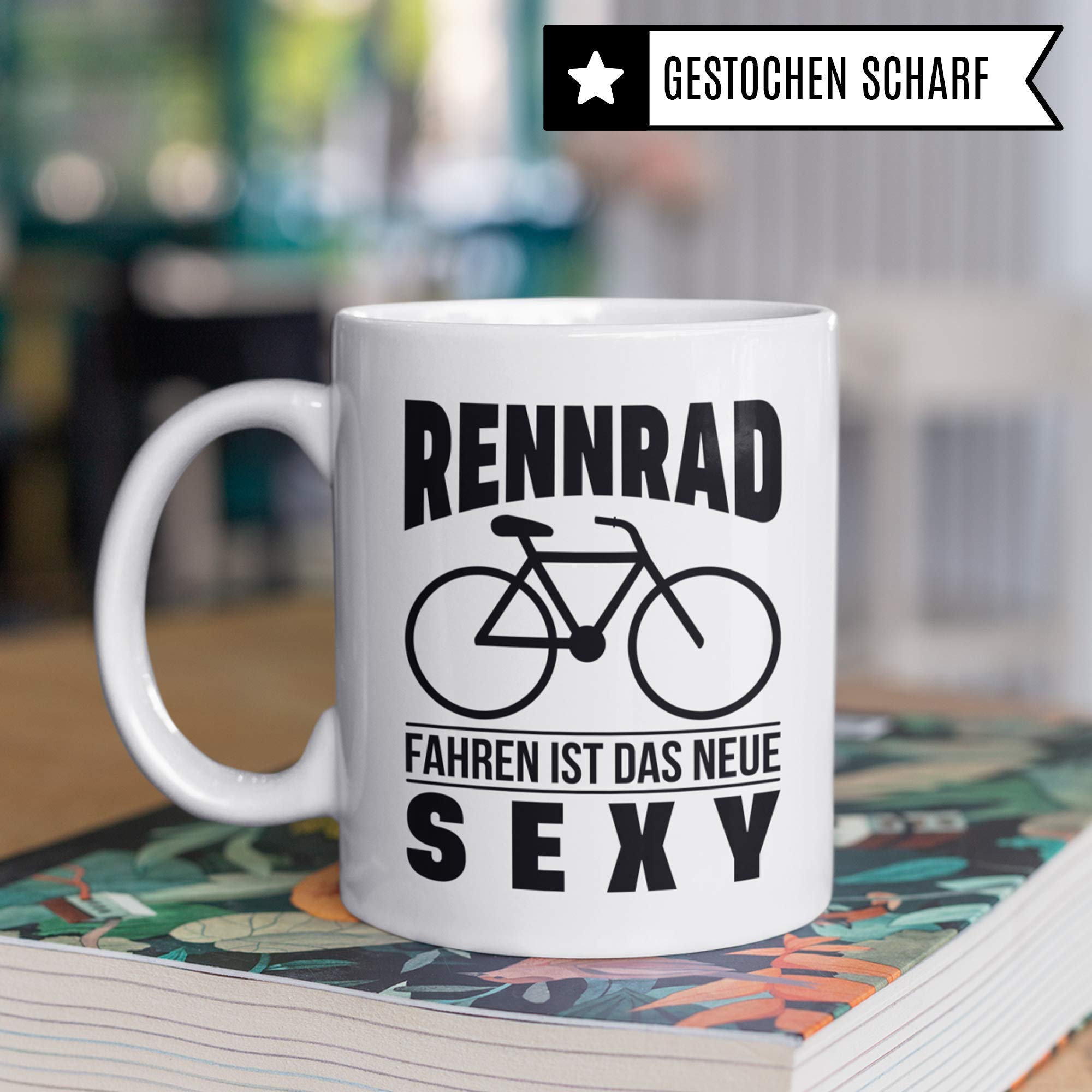 rennrad tasse Pagma Druck Rennrad Tasse, Geschenk Rennradfahrer, Becher Fahrrad, Rennrad Geschenkideen lustig Radfahren Radfahrer Rennradfahrer Kaffeetasse lustig