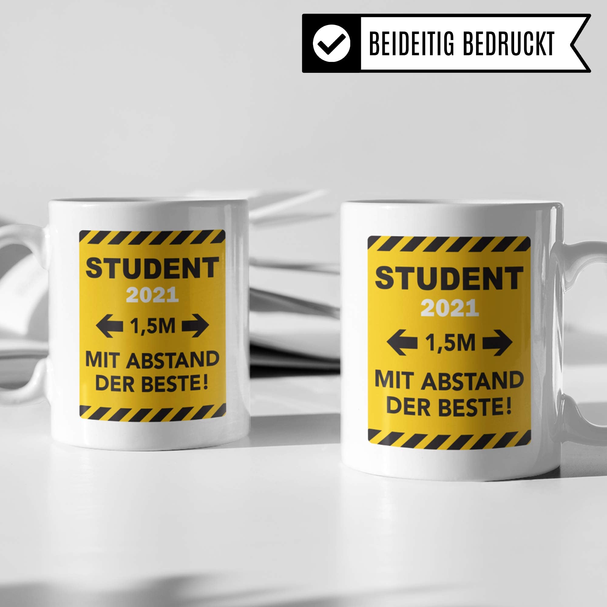 Pagma Druck Tasse Student, Studium Geschenk 2023, Studieren Anfang Uni Becher Geschenkidee, Ersti Kaffeetasse für Studenten Studentin Studienbeginn Universität Semester Beginn Kaffeebecher