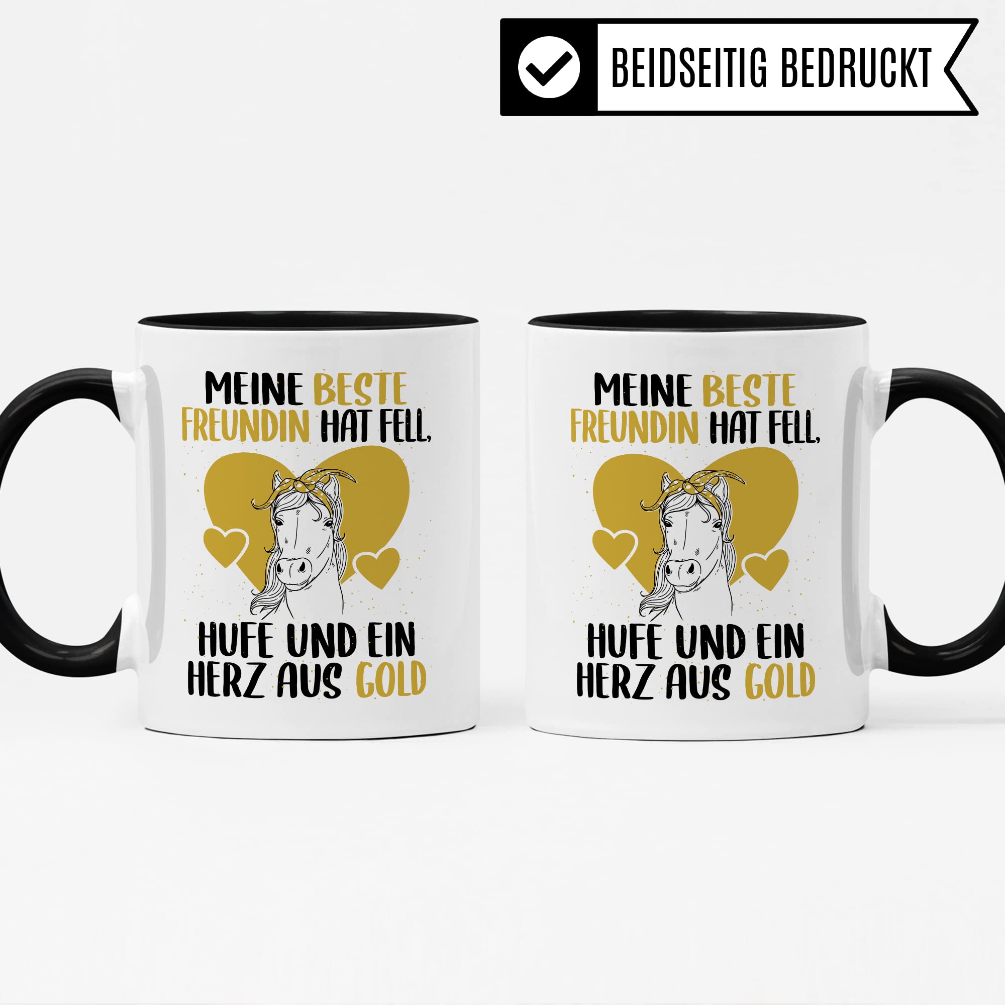 Tasse Pferd Pferde Kaffeetasse Reiterin Kaffee-Becher Reiten bester Freund Vierbeiner Teetasse Pferdemädchen Stallmädchen Pferdeliebhaber Geschenk Geschenkidee Stall Reiter