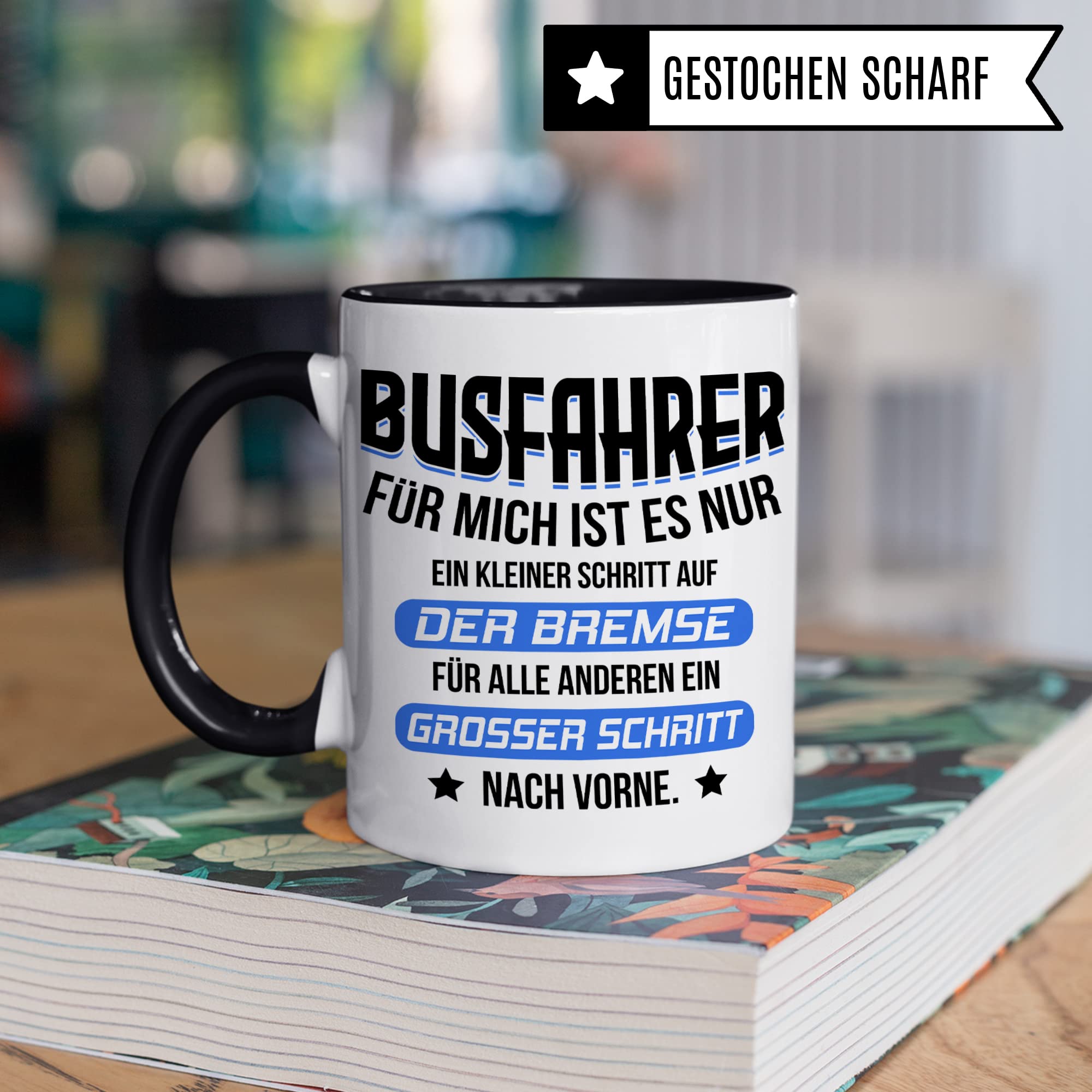 Busfahrer Tasse, Bus Fahrer Beruf Becher, Autobusfahrer Geschenkidee, Kollegen Geschenk, Kaffeetasse Humor Witz Geschenk für Bus Fahrer, Kaffeebecher für Männer