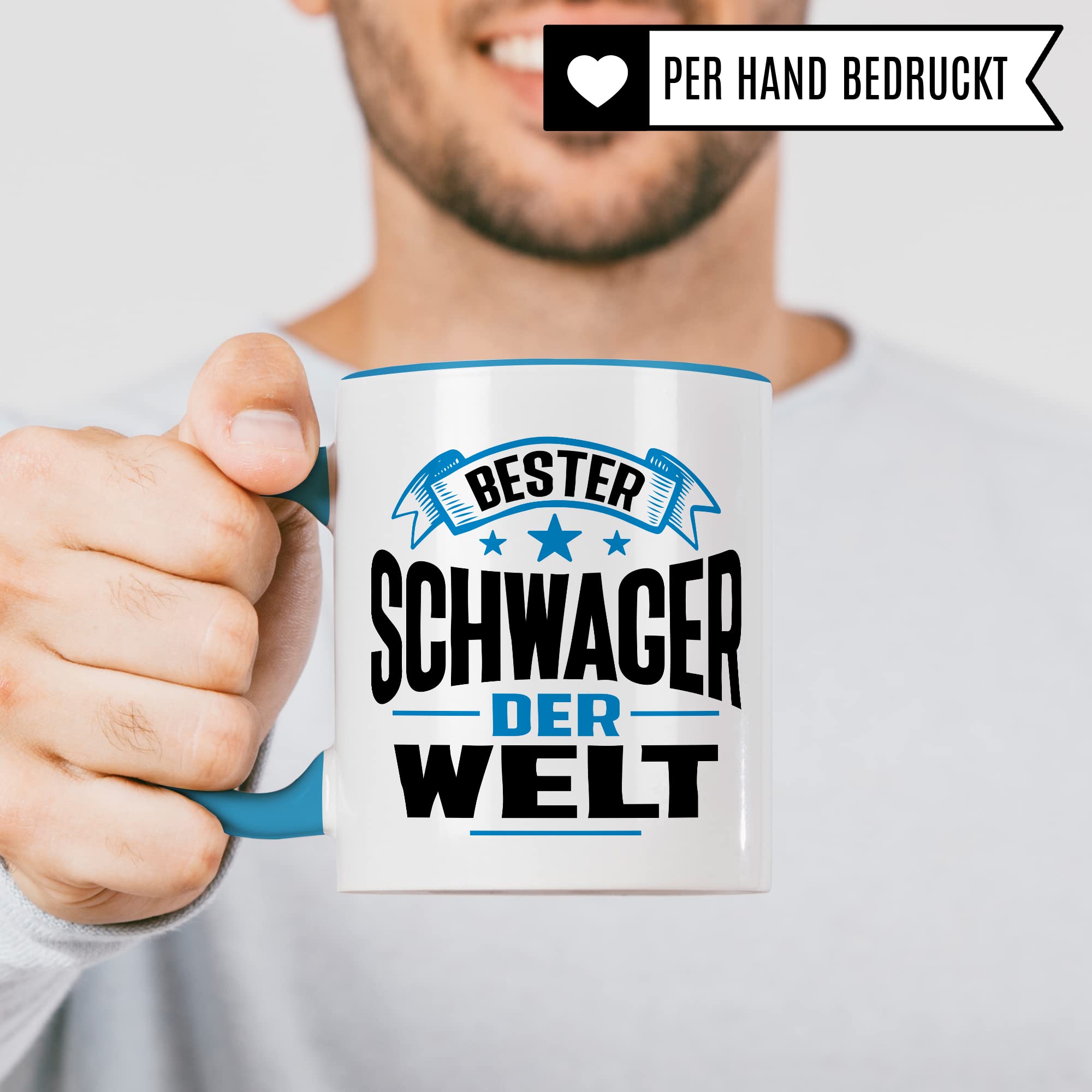 Tasse Schwägerin Geschenk, Beste Schwägerin der Welt Geschenkidee Schwägerin Geschenkidee Kaffee-Becher Teetasse Kaffeetasse mit Spruch lustig Familie