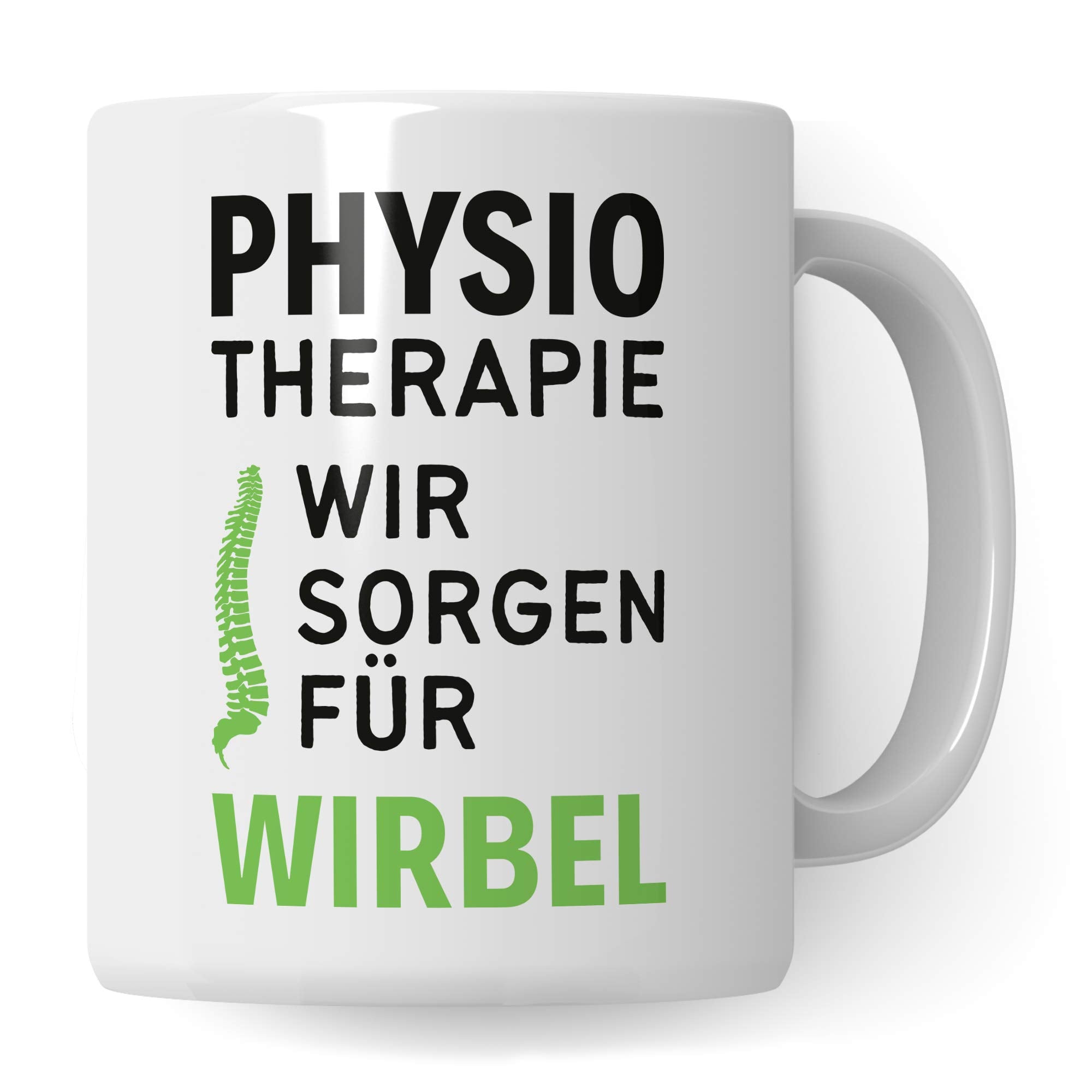 Tasse Physiotherapie, Physiotherapeuten Geschenk, Kaffeetasse Physiotherapeutin Geschenkidee Witz, Kaffeebecher Krankengymnastik Physio Becher