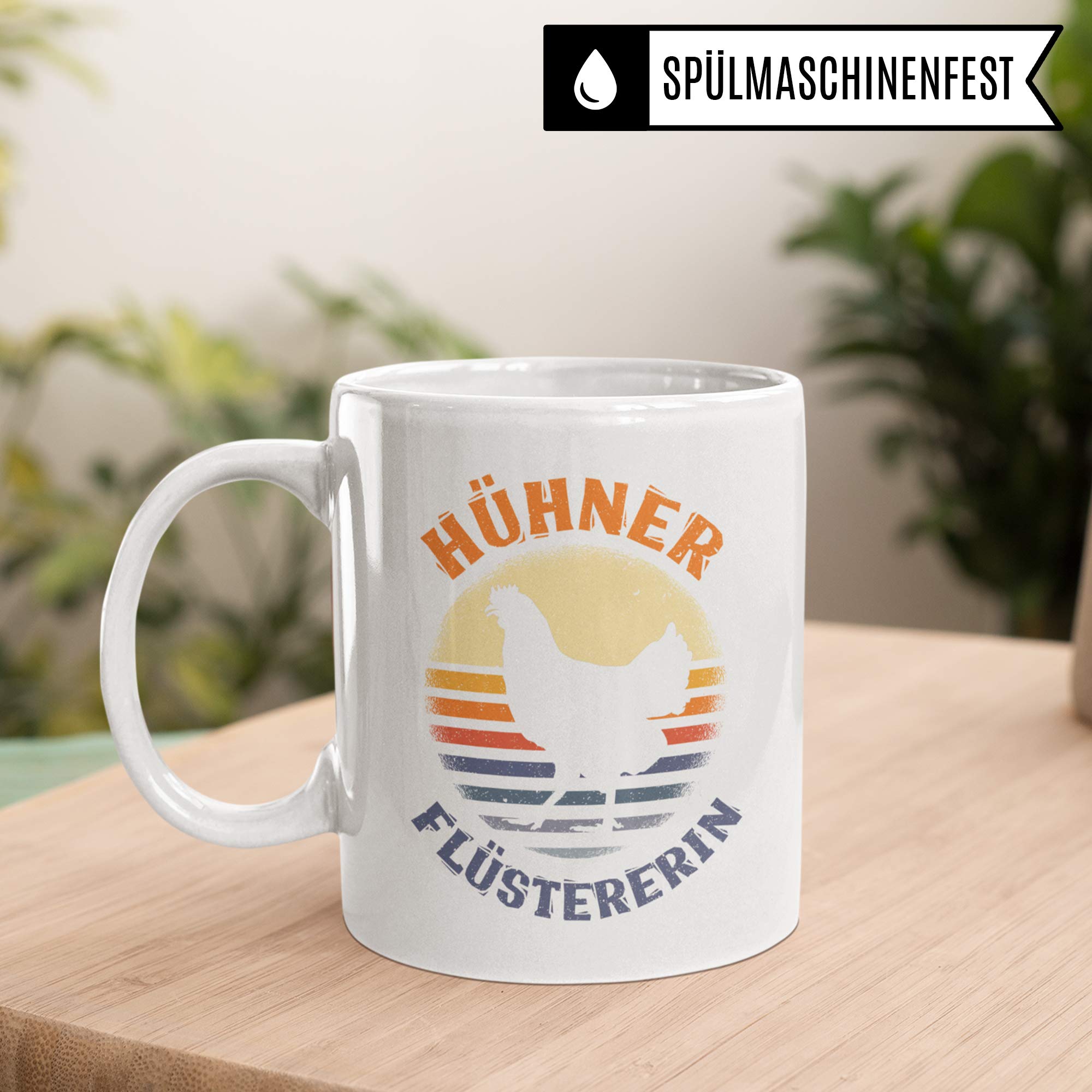 Pagma Druck Hühner Tasse Geschenk, Frauen Huhn Geschenkidee Spruch Becher, Kaffeetasse Hühnerstall Hühnerhof Hühnerzüchter Hühnerhalter Motiv