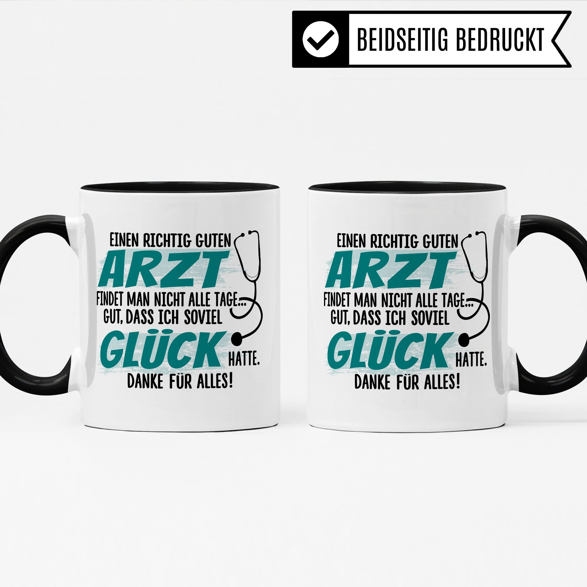 Tasse Arzt, Dankes-Geschenk Ärzte Danke Geschenk Dankeschön Tasse schöner Spruch schönes Motiv Kaffeetasse Berufe Kaffee-Becher