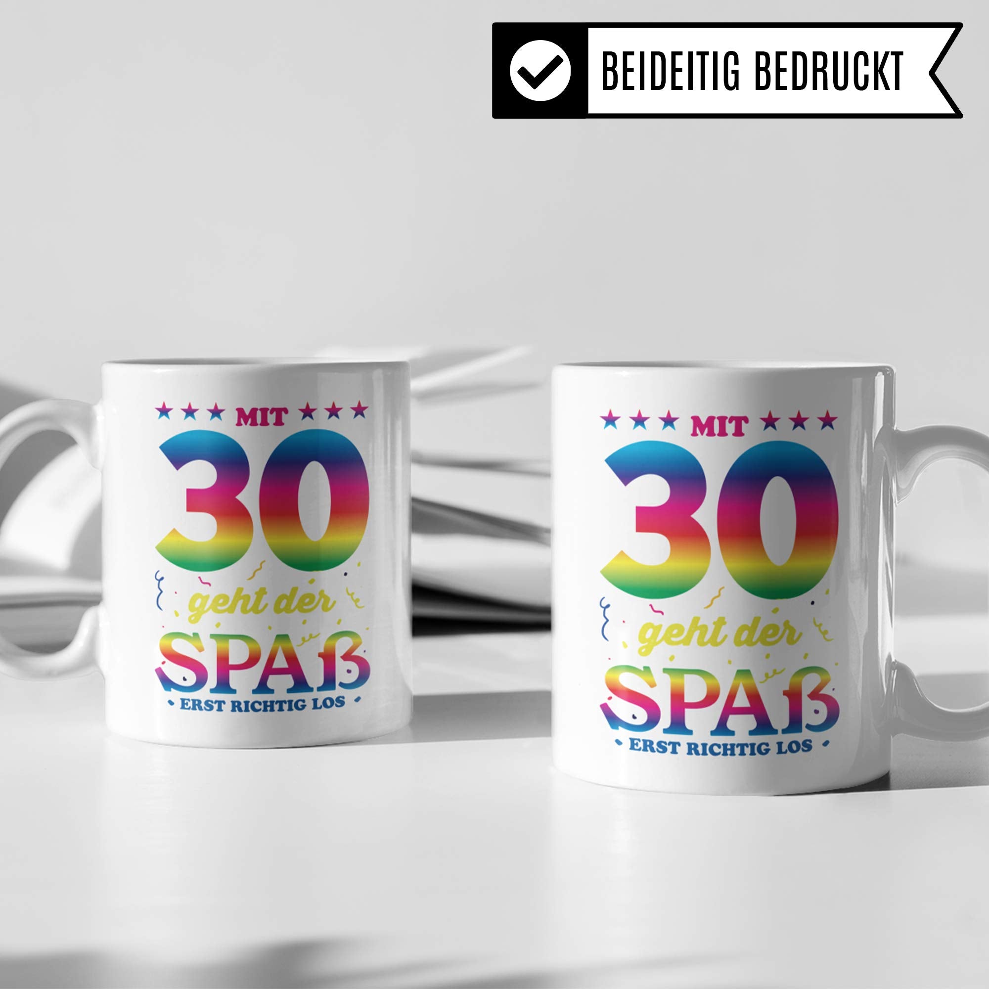 Pagma Druck 30 Geburtstag Frauen Tasse, Becher 30 Geburtstag lustige Geschenke, Geschenkidee Dreißig Geburtstagsgeschenk witzig, Deko Geburtstagsfeier Geburtstagsparty