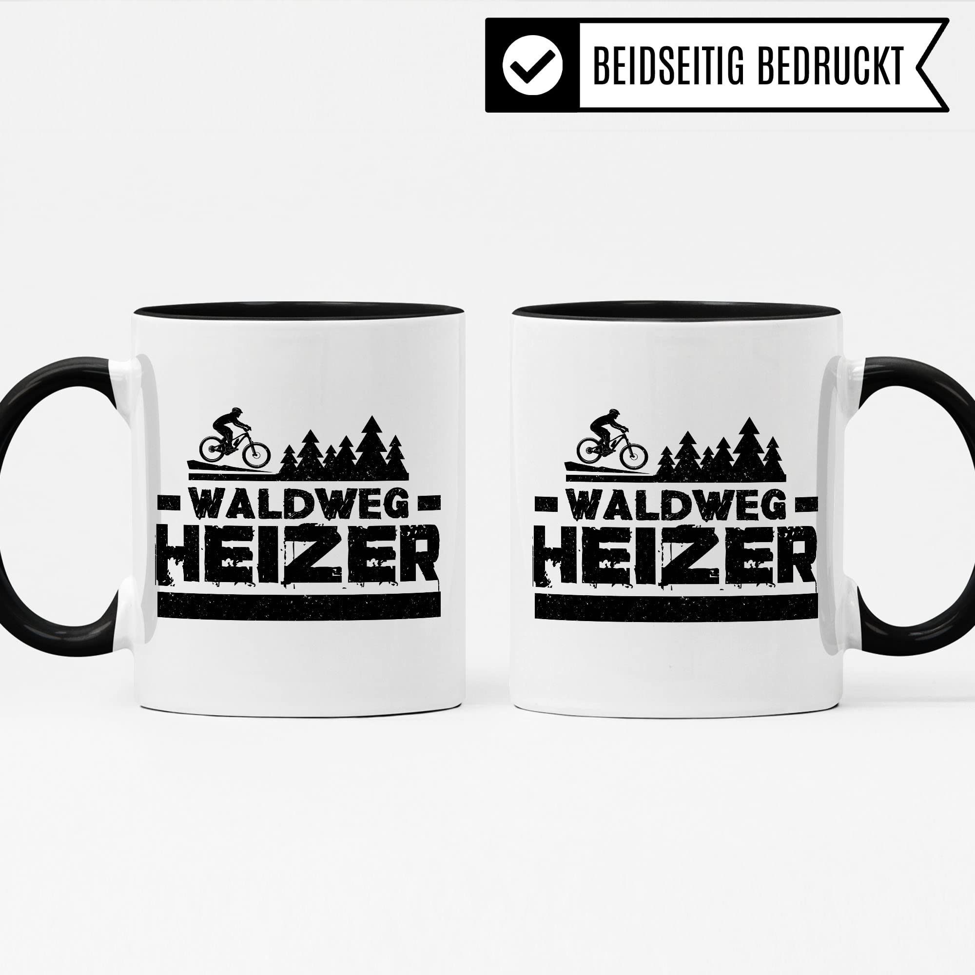 Mountainbike Tasse Geschenkidee Fahrrad Kaffeetasse Geschenk für Mountainbiker Mountainbikerin Kaffeebecher Mtb Becher