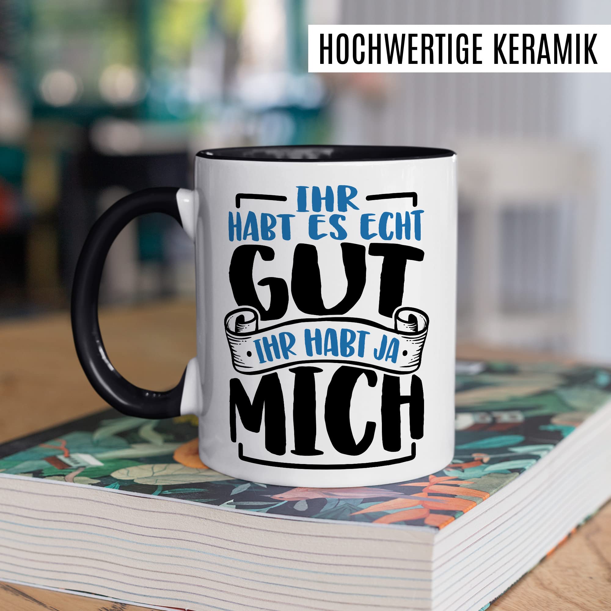 Humor Tasse Freunde Geschenkidee Kaffeetasse Ironie Geschenk für Kollegen Kaffeebecher Witz Becher