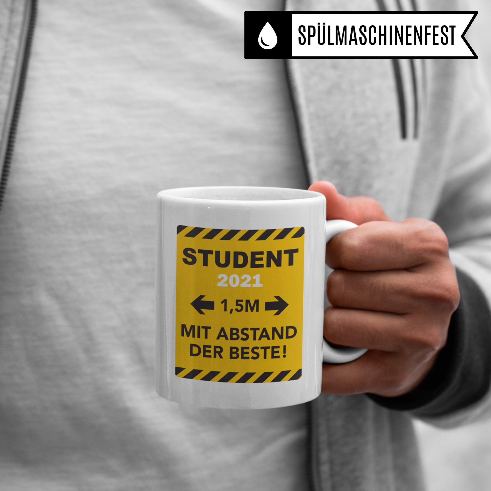 Pagma Druck Tasse Student, Studium Geschenk 2023, Studieren Anfang Uni Becher Geschenkidee, Ersti Kaffeetasse für Studenten Studentin Studienbeginn Universität Semester Beginn Kaffeebecher