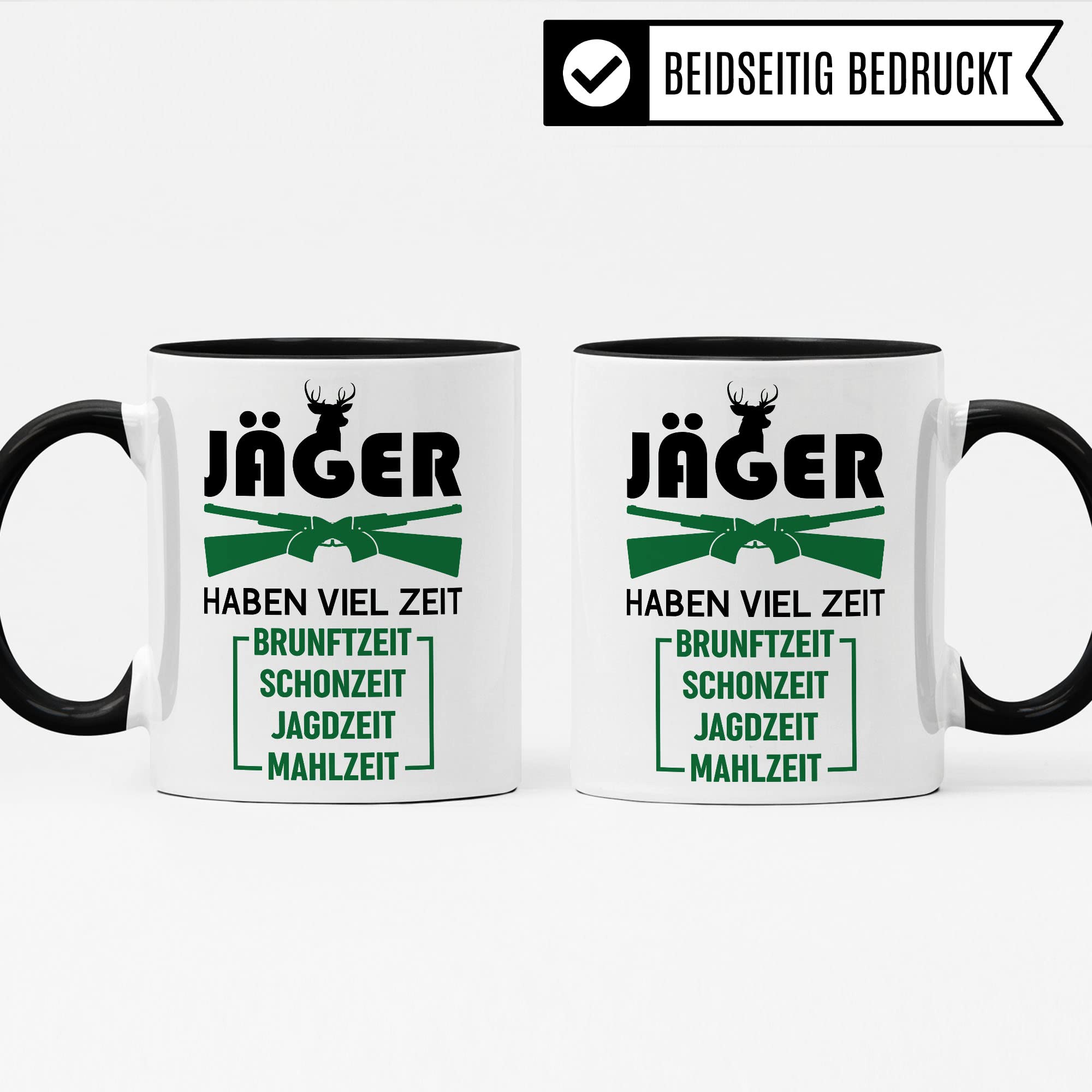 Jäger Tasse Geschenkidee, Jagd Geschenk, Kaffeetasse Humor Witz Geschenk für Jägerei, Kaffeebecher für Männer