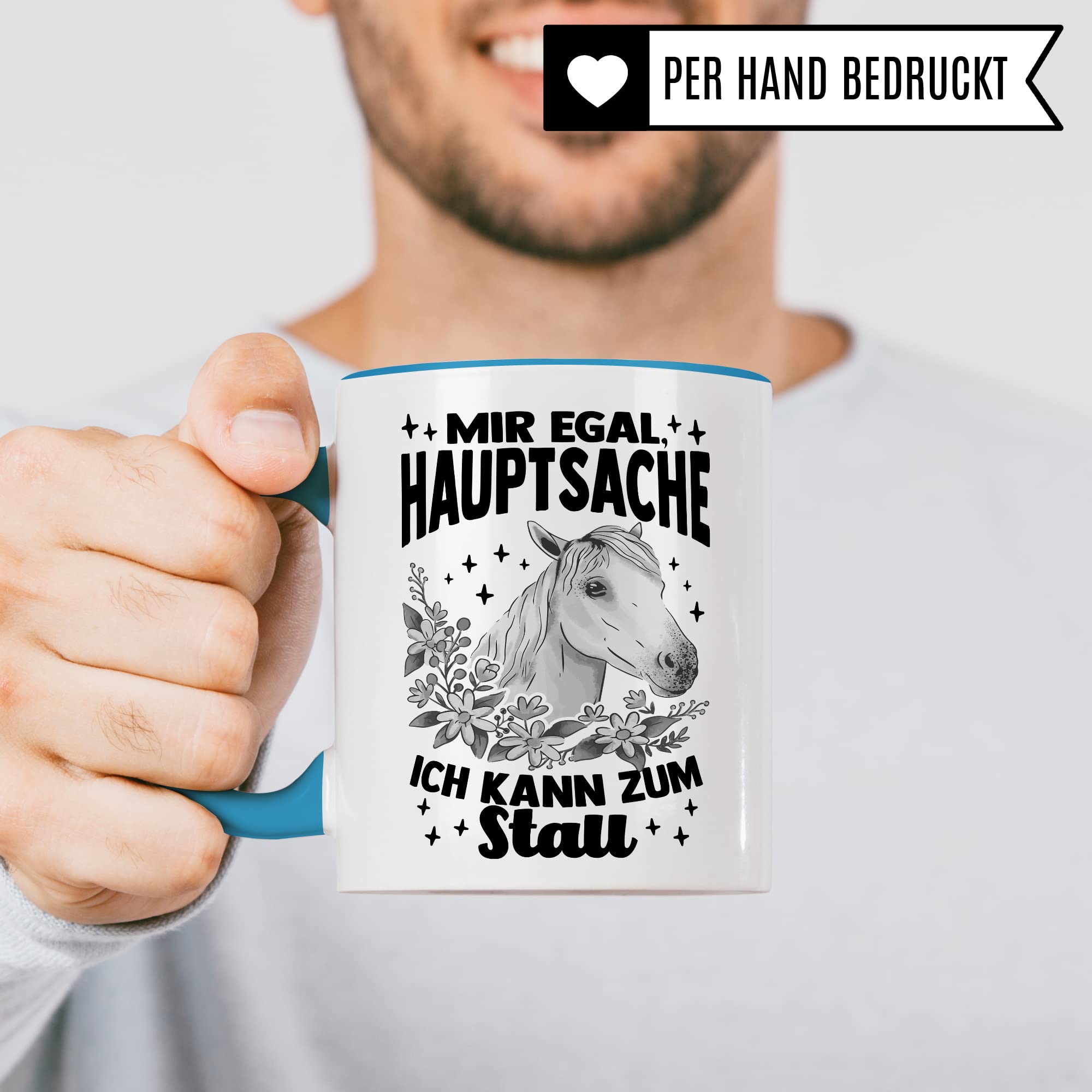 Tasse Pferd Stall Pferde Kaffeetasse Reiterin Kaffee-Becher Reiten bester Freund Vierbeiner Teetasse Pferdemädchen Stallmädchen Pferdeliebhaber Geschenk Geschenkidee Reiter