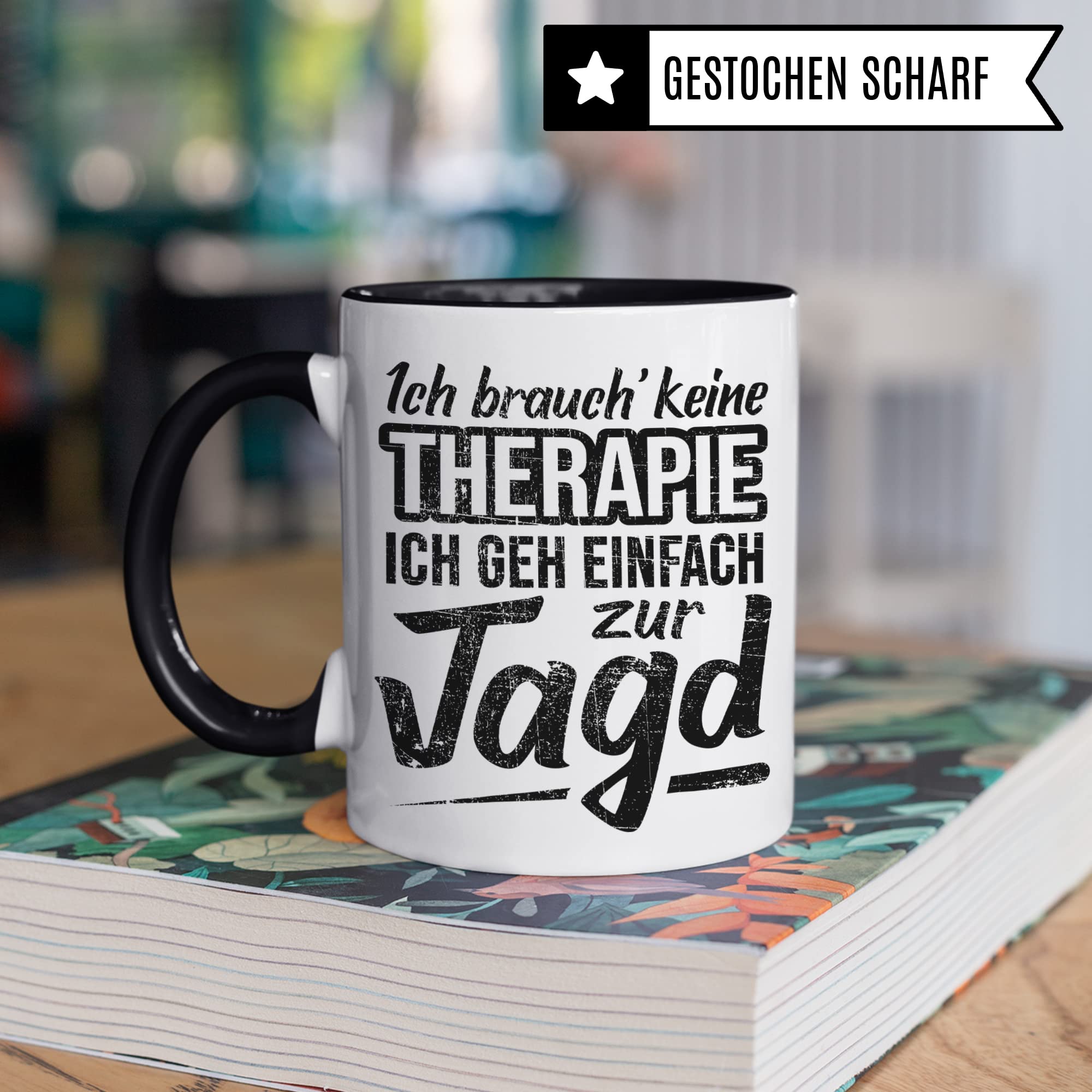 Jagd Geschenk, Kaffeetasse Humor Witz Geschenk für Jägerei, Jäger Jägerin Tasse Geschenkidee, Kaffeebecher für Männer Frauen Becher lustig