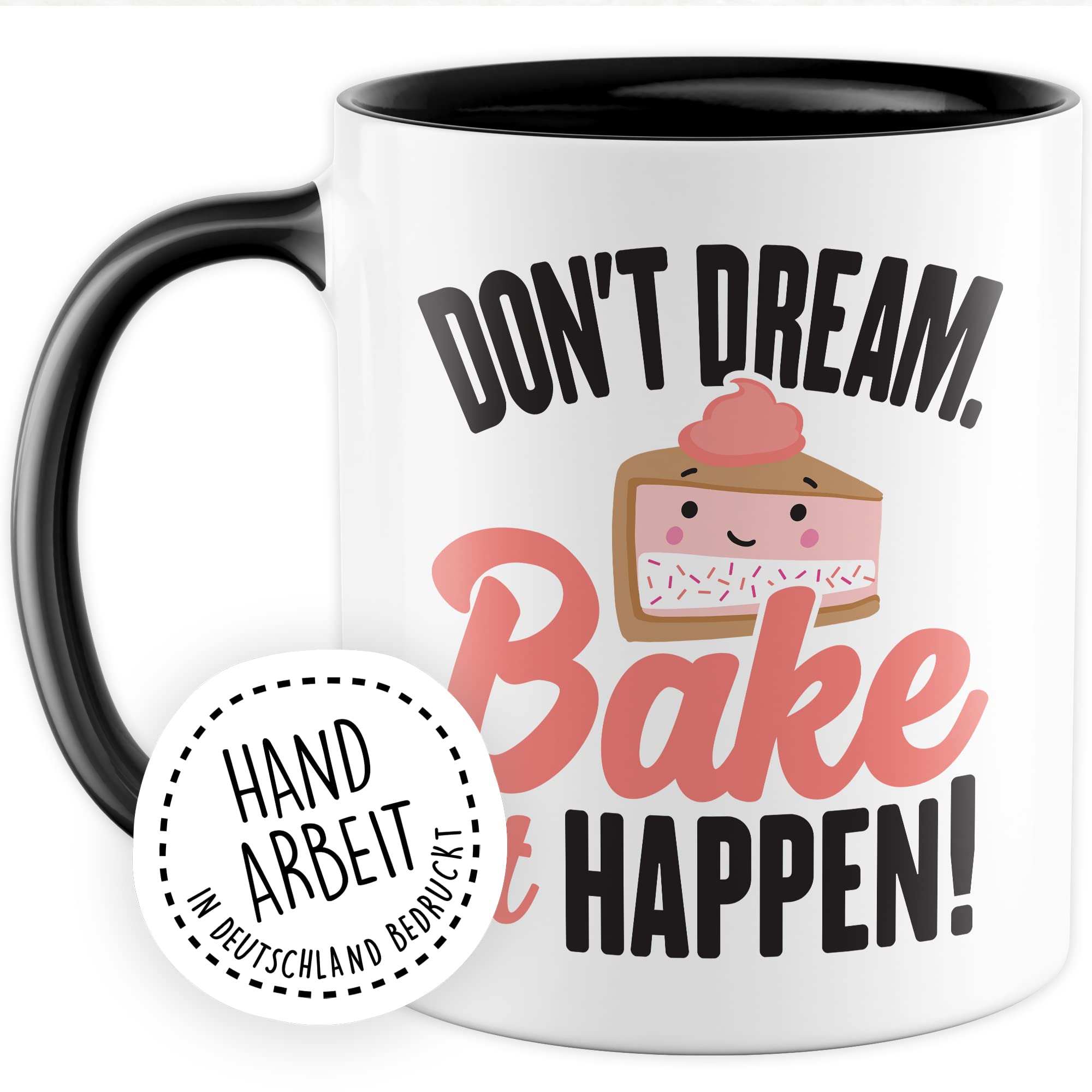 Kuchen Tasse Bäckerin Kaffeetasse Bäcker Kaffee-Becher Geschenk Hobbybäcker Geschenkidee Konditor Torte