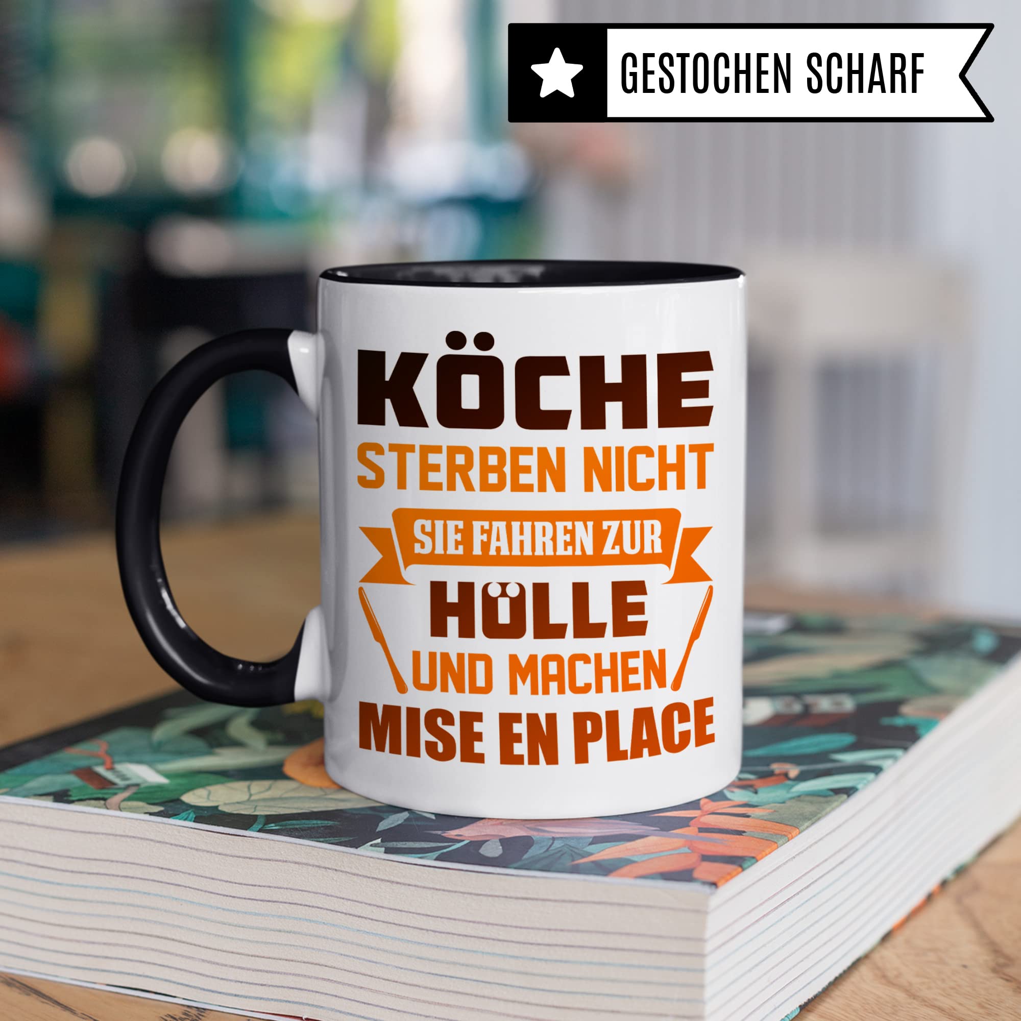 Koch Tasse, Hobbykoch Geschenkidee, Küchenchef Teetasse, Chef Becher, Kaffetasse Humor Witz Geschenk für Köche, Küche Kaffeebeecher