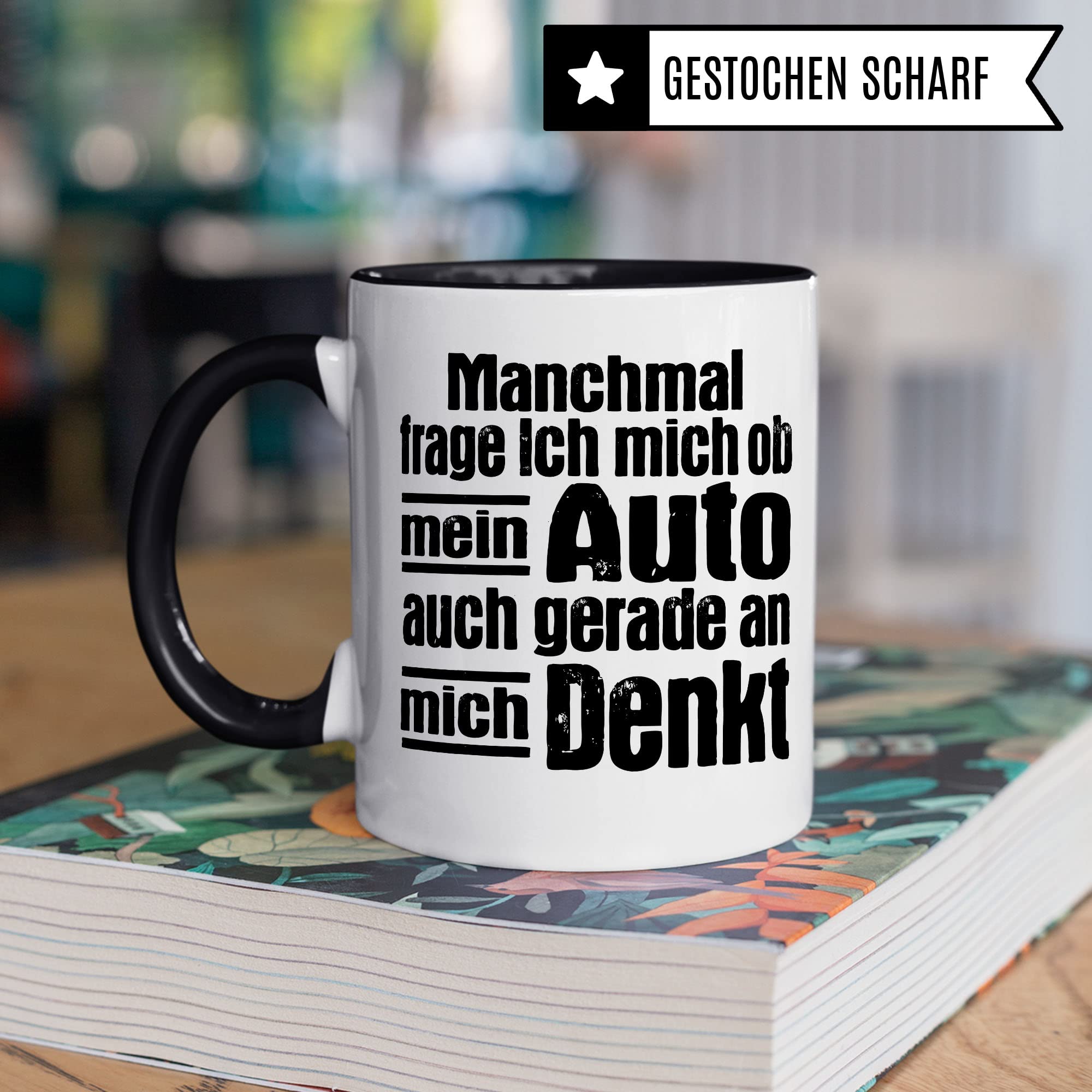 Tasse Auto Geschenk Männer Autofan Auto-Tuner Autoliebhaber Kaffeetasse Tuning Geschenke für Ihn autoverrückt KFZ Autoschrauber Geschenkidee