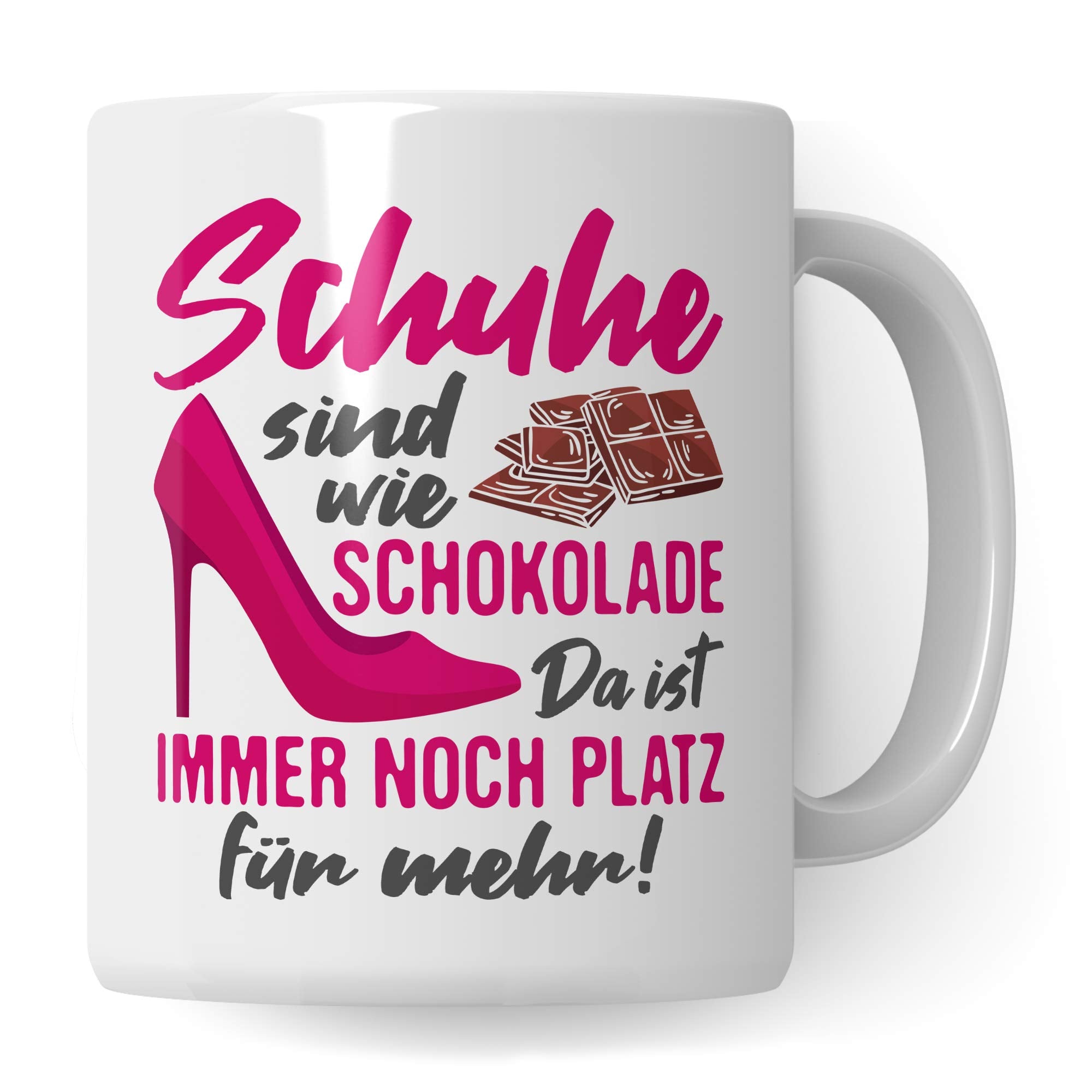 Pagma Druck Tasse Shopping, Shopping Queen Geschenk Becher, Shoppen Einkaufen Frauen Geschenkidee, Kaffeetasse Shopping is My Cardio Spaß Kaffeebecher Witz