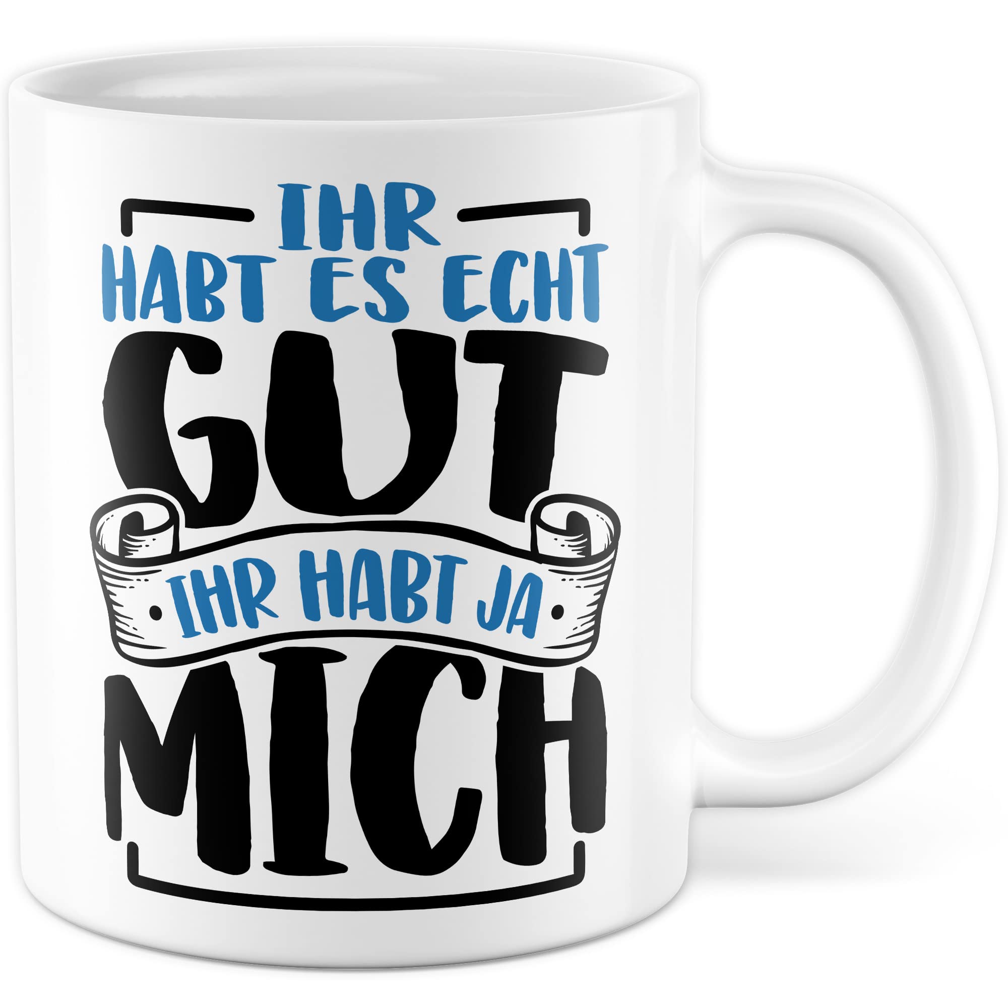 Humor Tasse Freunde Geschenkidee Kaffeetasse Ironie Geschenk für Kollegen Kaffeebecher Witz Becher