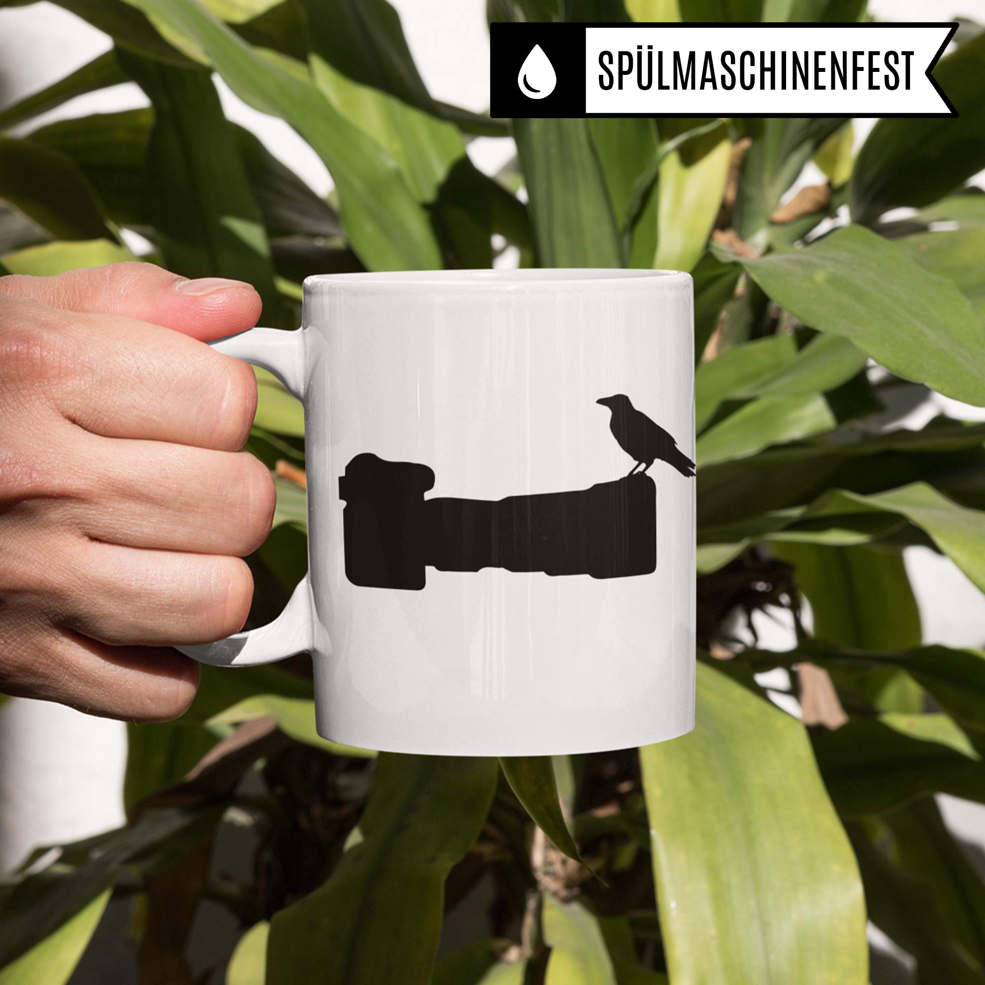 Pagma Druck Kamera Tasse, Geschenkideen für Fotografen Kaffeebecher, Fotografieren Fotografie Fotograf Objektiv Becher, Geschenke für Fotografen Kameramann Kaffeetasse