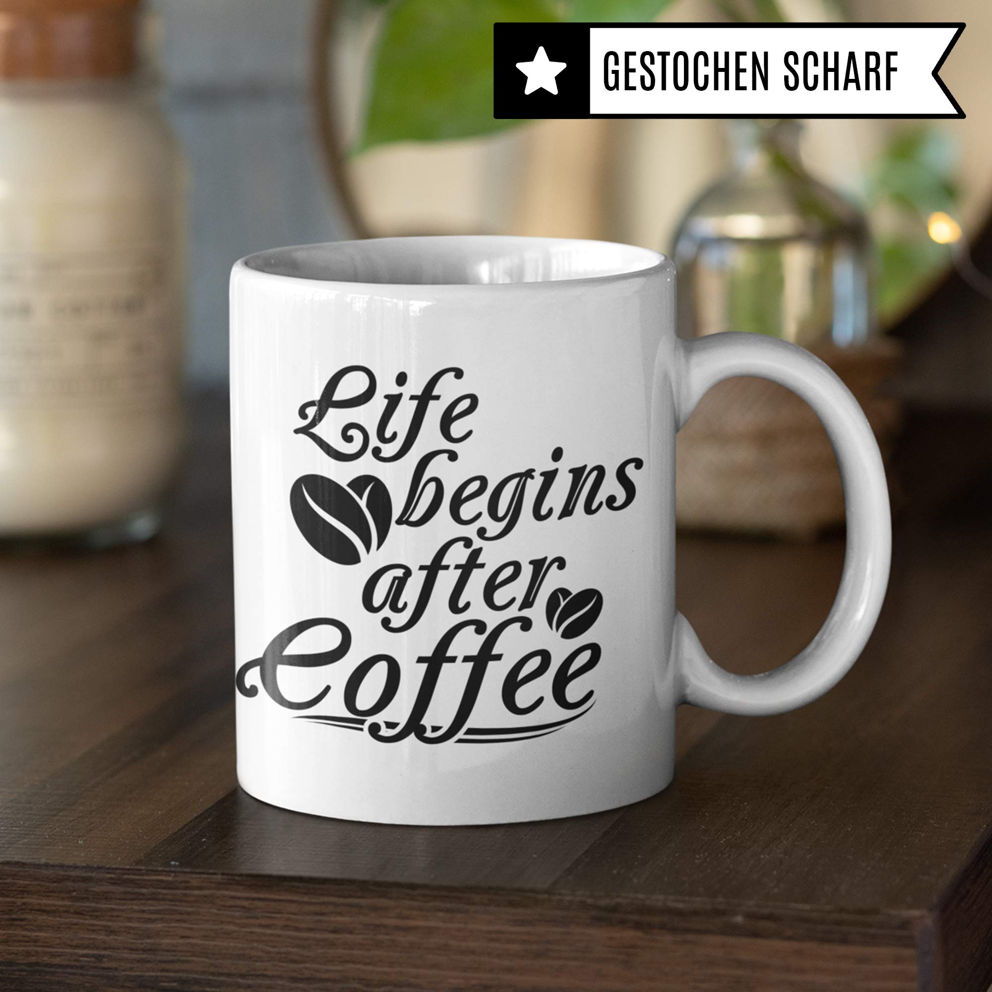 Pagma Druck Kaffeetasse lustig, Geschenk Kaffee Tasse mit Sprüchen, Kaffeetrinker Geschenkidee Kaffeeliebhaber Spruch Witz Koffein Filterkaffee Spruch