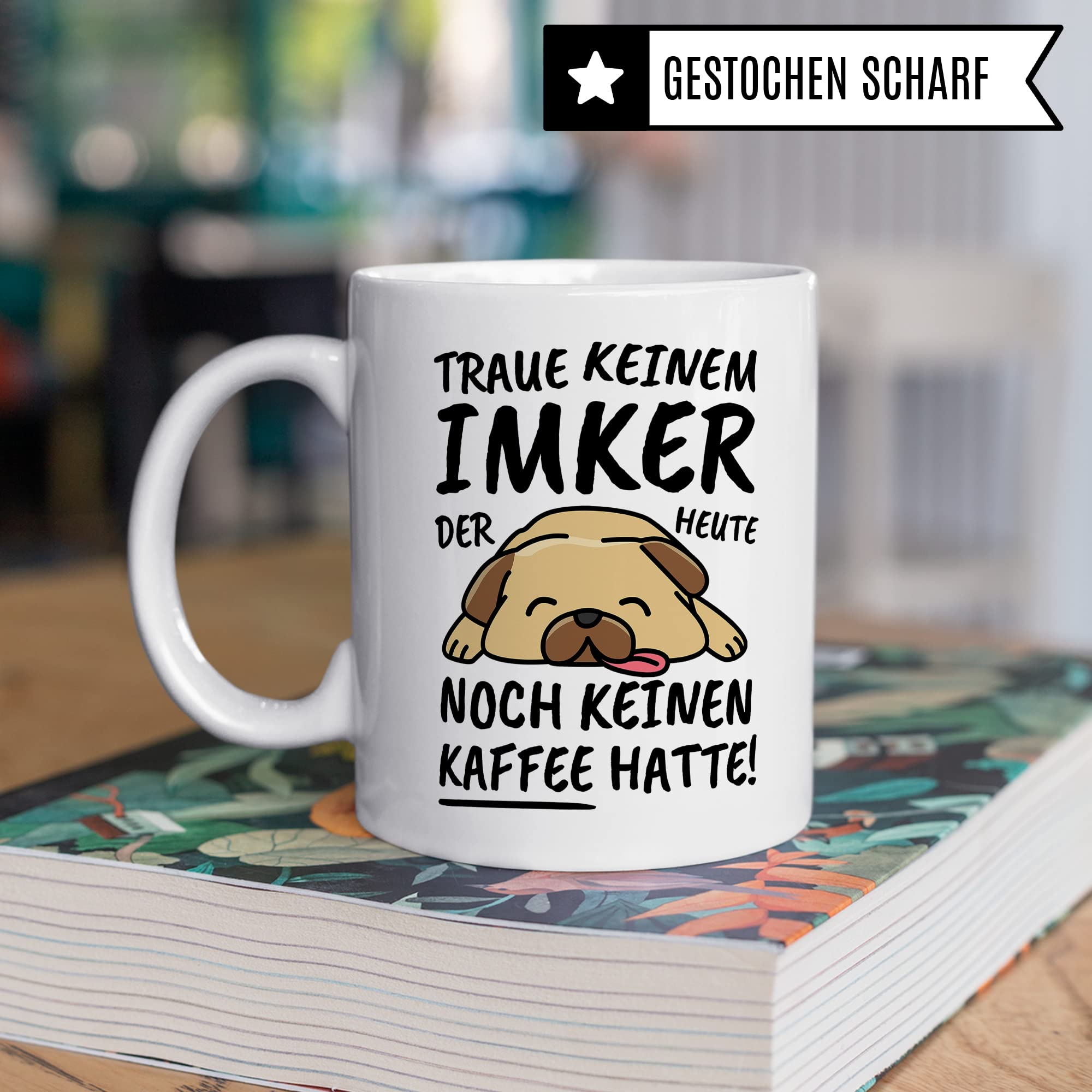 Tasse Imker lustig, Imker Geschenk Beruf, Spruch Kaffeebecher Imker Geschenkidee, Imkerei Bienen Insekten Honig Bienenzüchter Zeidler Bienenvater Kaffee-Tasse Teetasse Becher