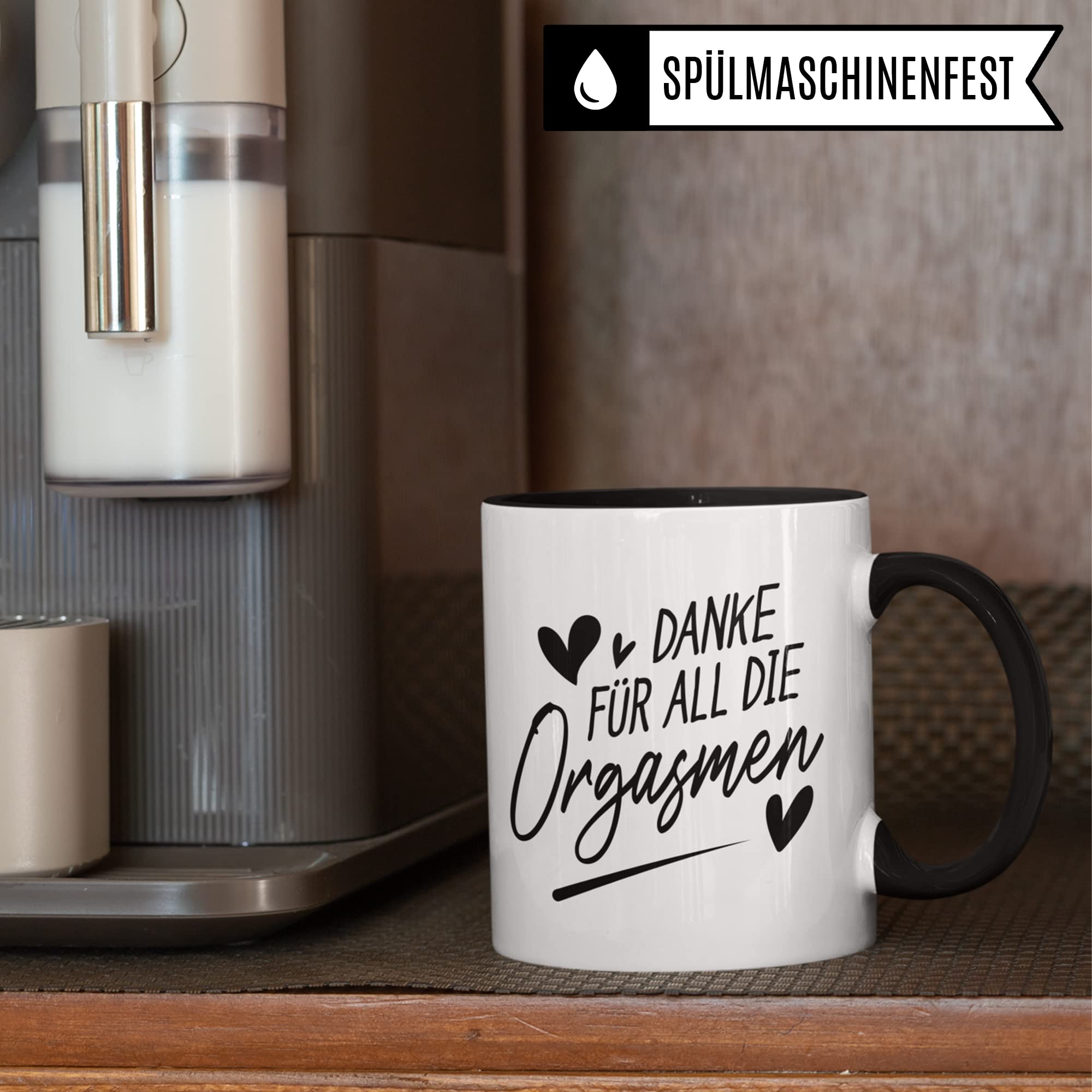 Beziehung Tasse mit Spruch Sex, Freund Freundin Geschenk für Sie und Ihn, Kaffeetasse Liebeserklärung Geschenkidee Männer Frauen, Jahrestag Partner Partnerin Liebesspruch Kaffee-Becher