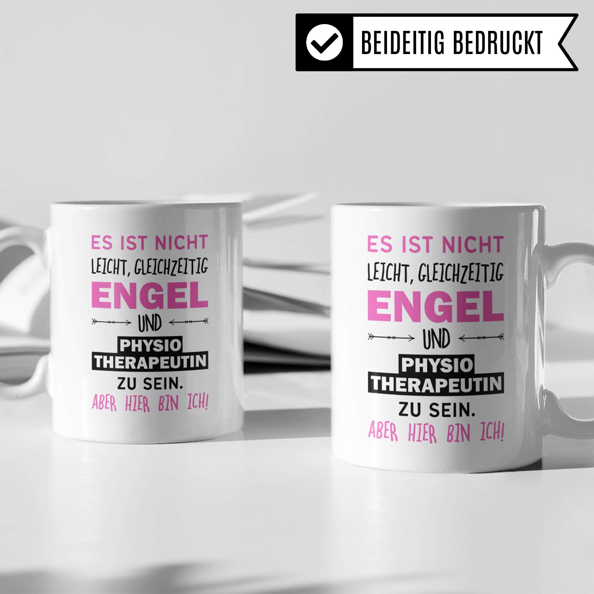 Tasse Physiotherapeutin, Geschenke Physiotherapeuten, Physiotherapie Kaffeetasse Geschenkidee, Kaffeebecher Physio Praxis Krankengymnastin Geschenk Physiotherapeut Frauen Becher