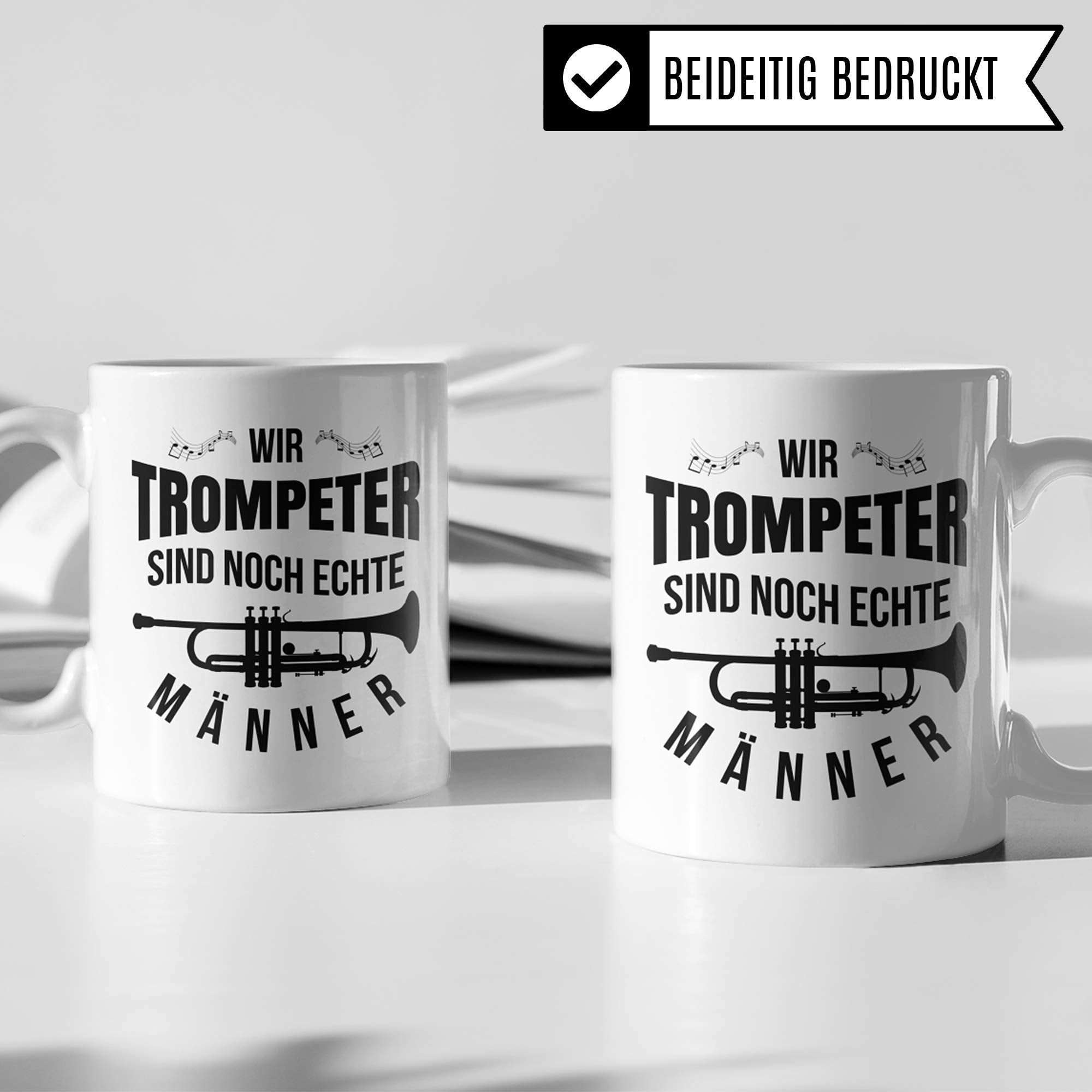 Pagma Druck Trompete Geschenke Tasse, Musiker Geschenke Trompete, Kaffeetasse Trompeter Trompetenspieler Deko, Trompete Geschenkideen Becher Musiker Blechbläser Dekoration Spruch