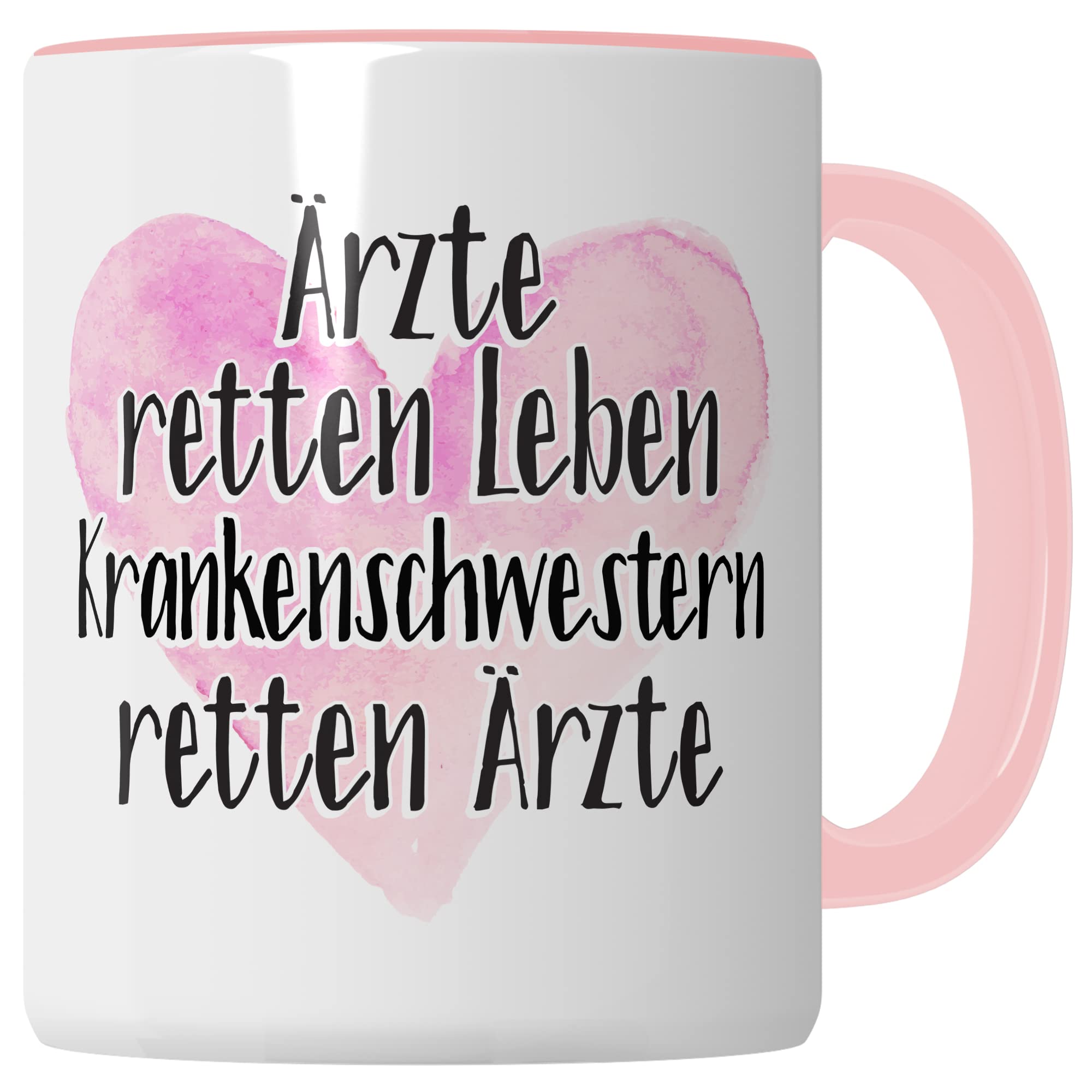 MFA Tasse, Ärzte retten Leben - MFAs retten Ärzte, Krankenschwester Geschenk, Arzthelfer Tasse Medizinische Fachangestellte Arzthelferin Kaffee-Becher