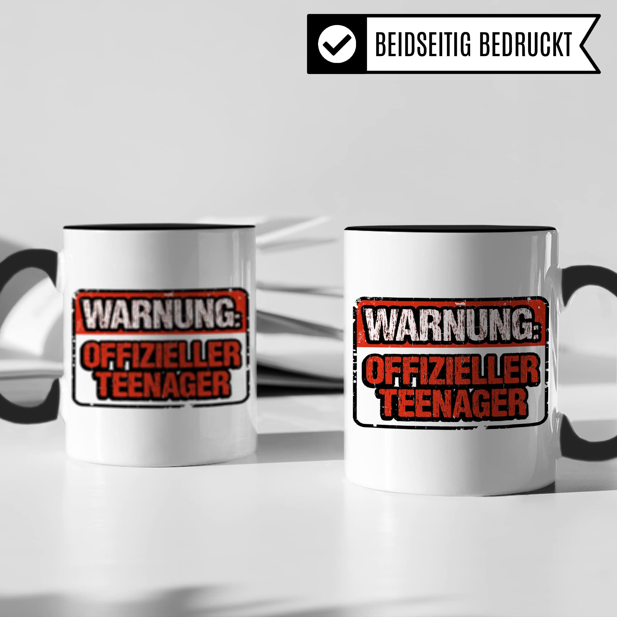 Teenager Tasse Geschenkidee, Kaffebecher mit Spruch lustig, Teen Geschenk, 13. Geburtstag Kaffeetasse Humor Witz Geschenk für Teenager, Kakoabecher für Jugendliche