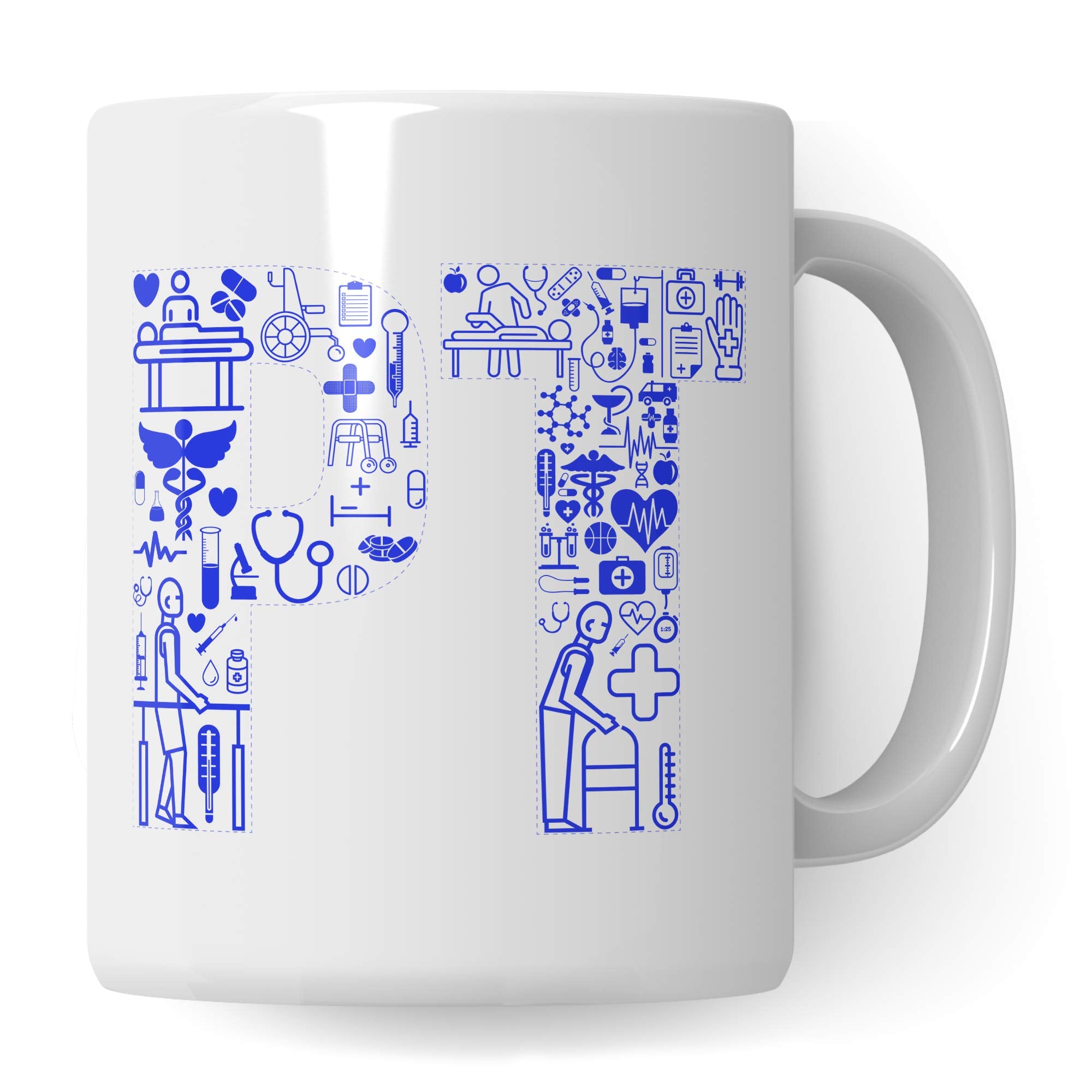 Pagma Druck Physiotherapie Tasse, Physiotherapeuten Geschenke Kaffeetasse Spruch, Physio Physiotherapeutin, Krankengymnastik Physiotherapeuten Geschenke Becher Geschenkidee