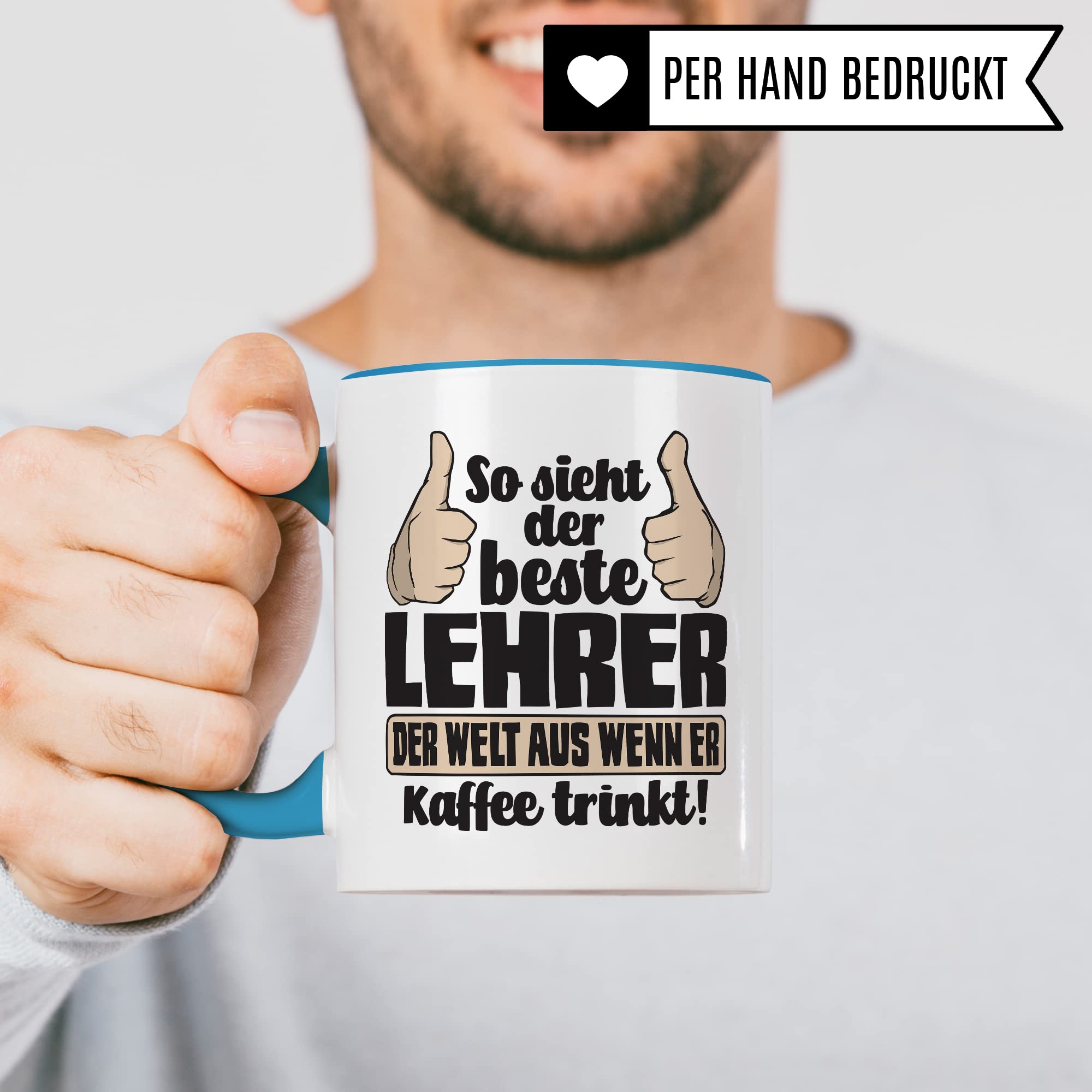 Lehrer Tasse mit Spruch lustig Kaffee-Tasse Lehrer Geschenkidee Lehrer Geschenk Grundschule Tasse Abschied Lehrer Abschiedsgeschenk Gymnasium Kaffee-Becher