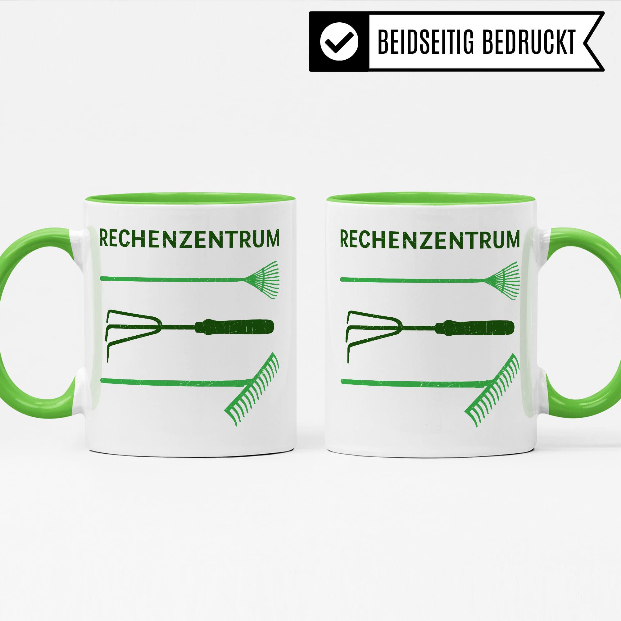 Rechenzentrum Tasse Geschenkidee Informatiker Kaffeetasse Humor Witz Geschenk für Gärtner Kaffeebecher Gartenarbeit Becher