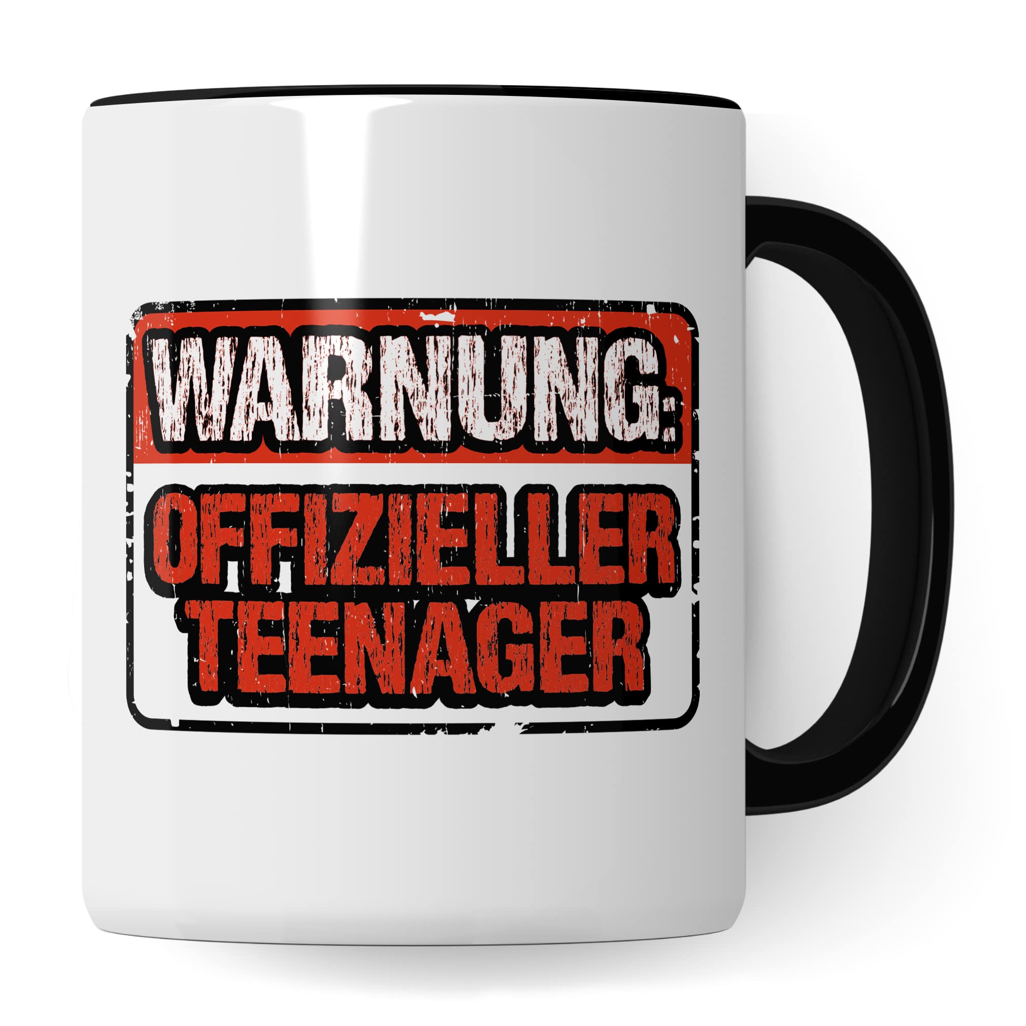 Teenager Tasse Geschenkidee, Kaffebecher mit Spruch lustig, Teen Geschenk, 13. Geburtstag Kaffeetasse Humor Witz Geschenk für Teenager, Kakoabecher für Jugendliche