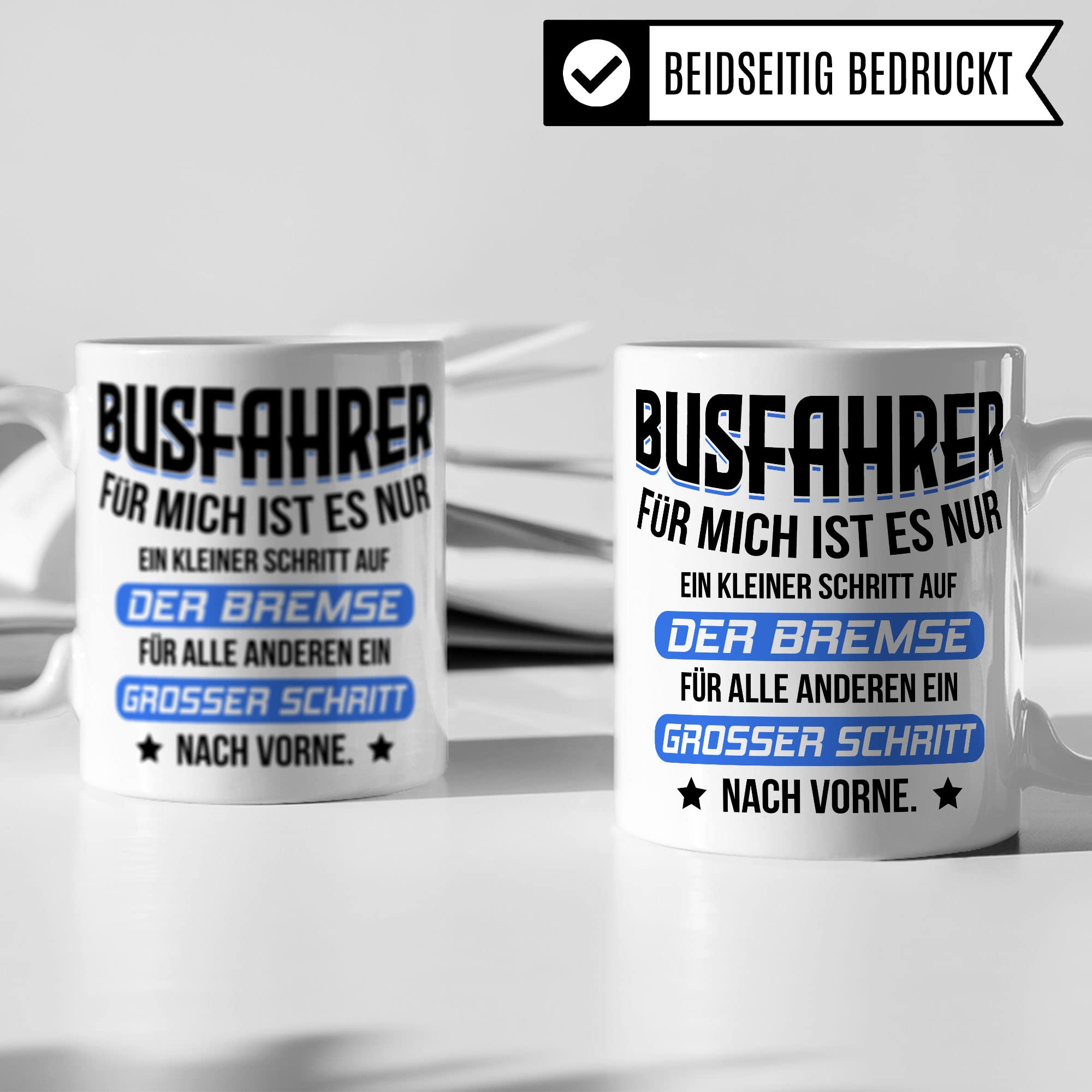 Busfahrer Tasse, Buschauffeur Becher, Autobusfahrer Geschenkidee, Kollegen Geschenk, Kaffeetasse Humor Witz Geschenk für Bus Fahrer, Kaffeebecher für Männer