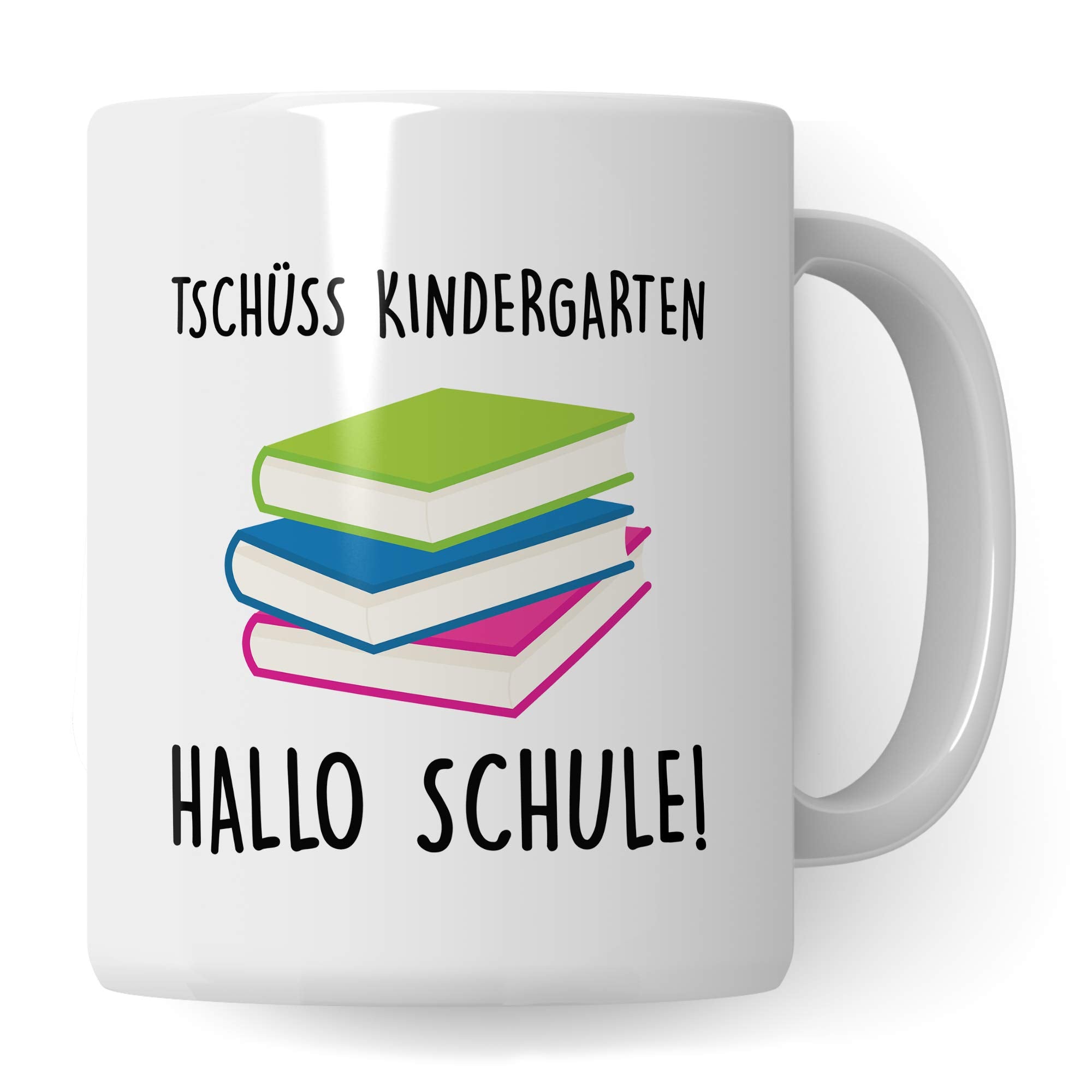 Pagma Druck Einschulung Tasse, Geschenkidee für Erstklässler, Geschenke Schulanfang Junge, Schulbeginn Schulstart Grundschule Teetasse, Schulkind Becher Einschulung Geschenk Schultüte Inhalt