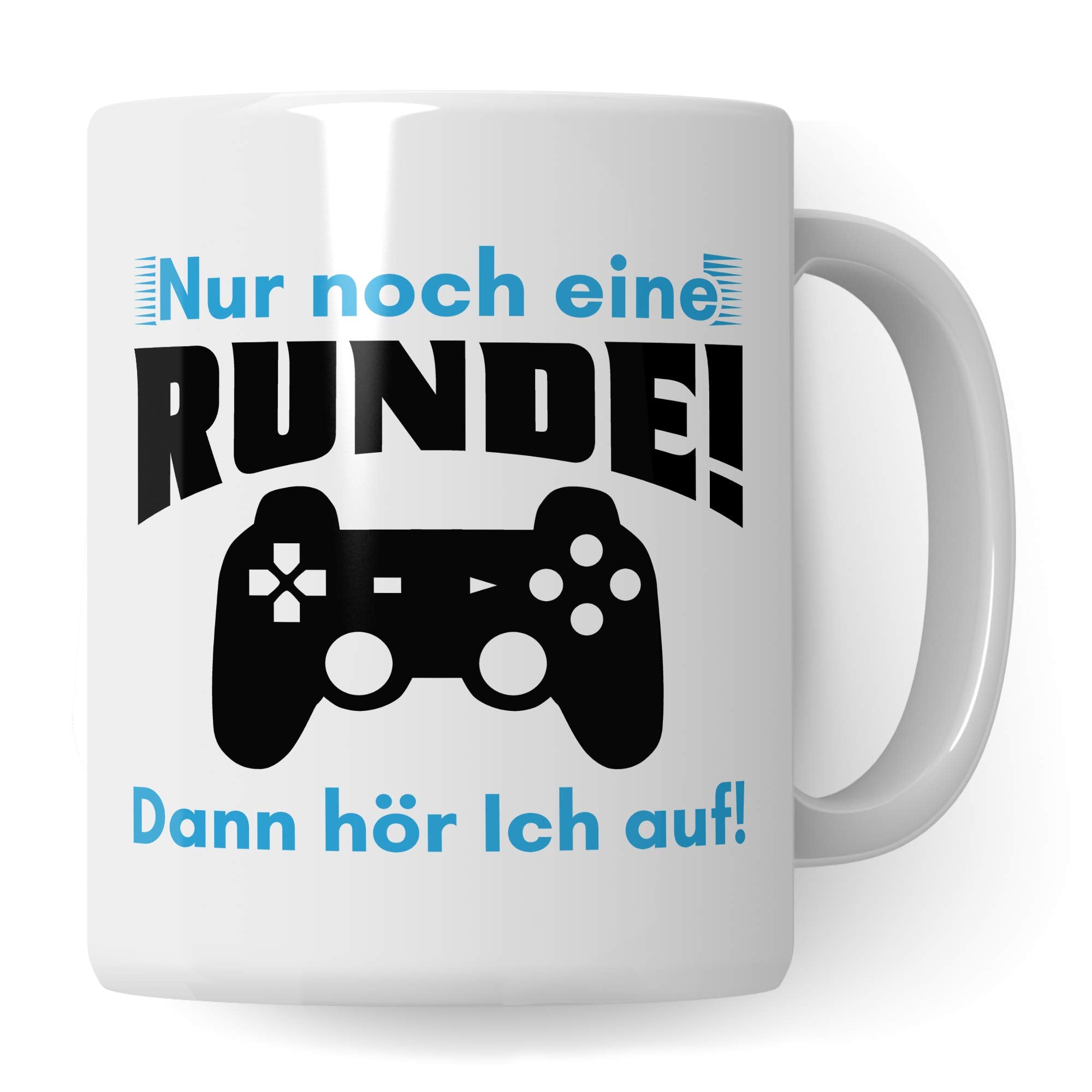 Pagma Druck Tasse Gamer lustig, Zocker Geschenke Spruch, Kaffeetasse Gaming Zocken Computerspiele Konsole, Controller PC Computerspielen Becher, Computer Gaming Tasse lustig