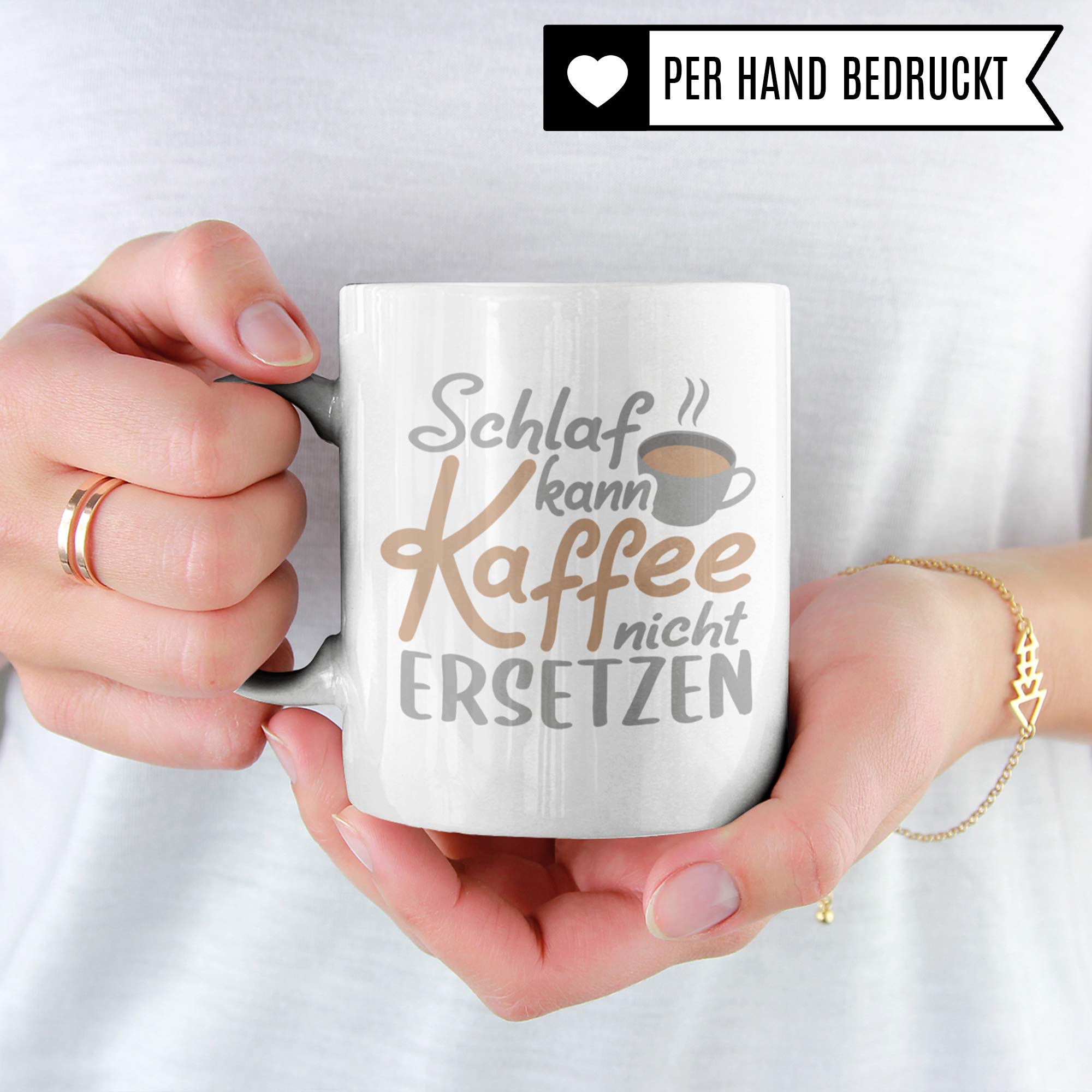 Tasse mit Spruch Kaffee, Kaffee Geschenk lustig, Kaffeetasse Spruch Geschenkidee, Morgenmuffel Koffein Büro lustig, Arbeit Kaffeeliebhaber Kaffeetrinker Kaffeebecher