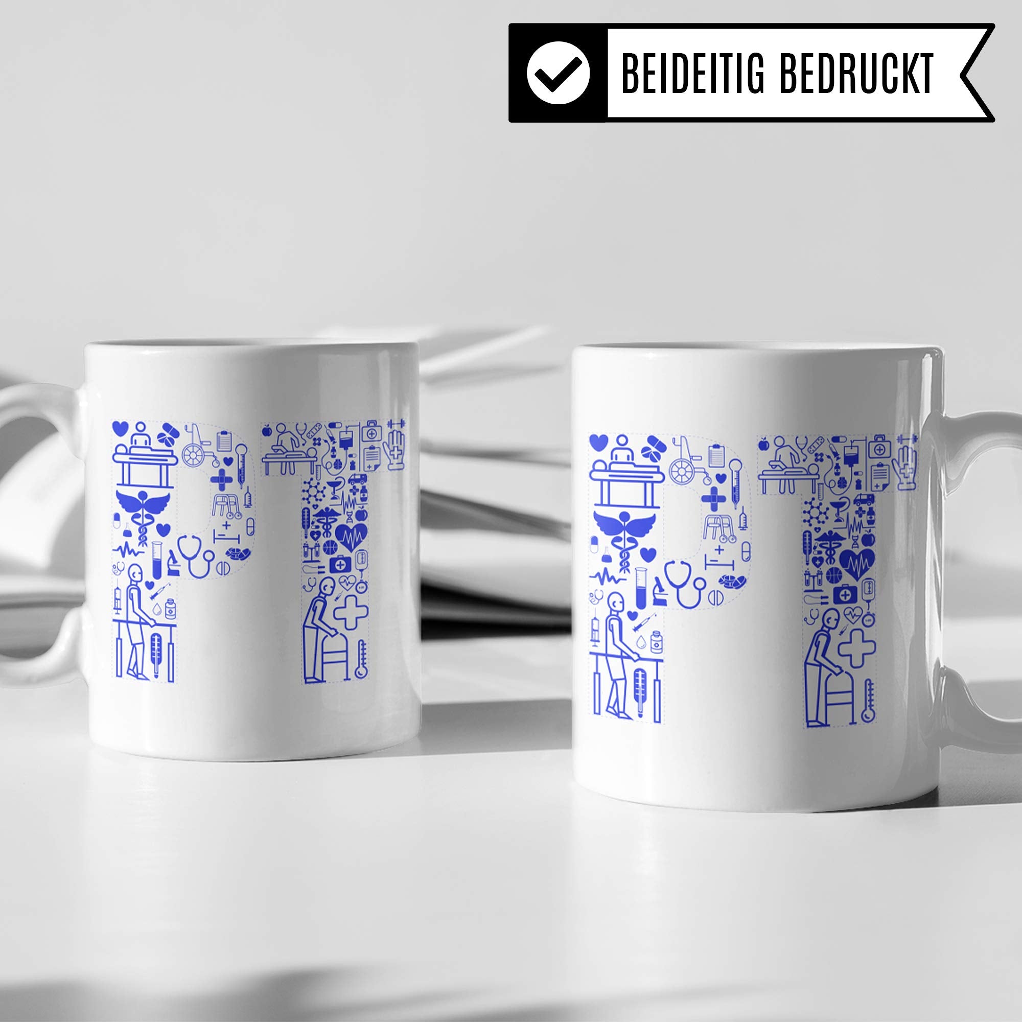 Pagma Druck Physiotherapie Tasse, Physiotherapeuten Geschenke Kaffeetasse Spruch, Physio Physiotherapeutin, Krankengymnastik Physiotherapeuten Geschenke Becher Geschenkidee