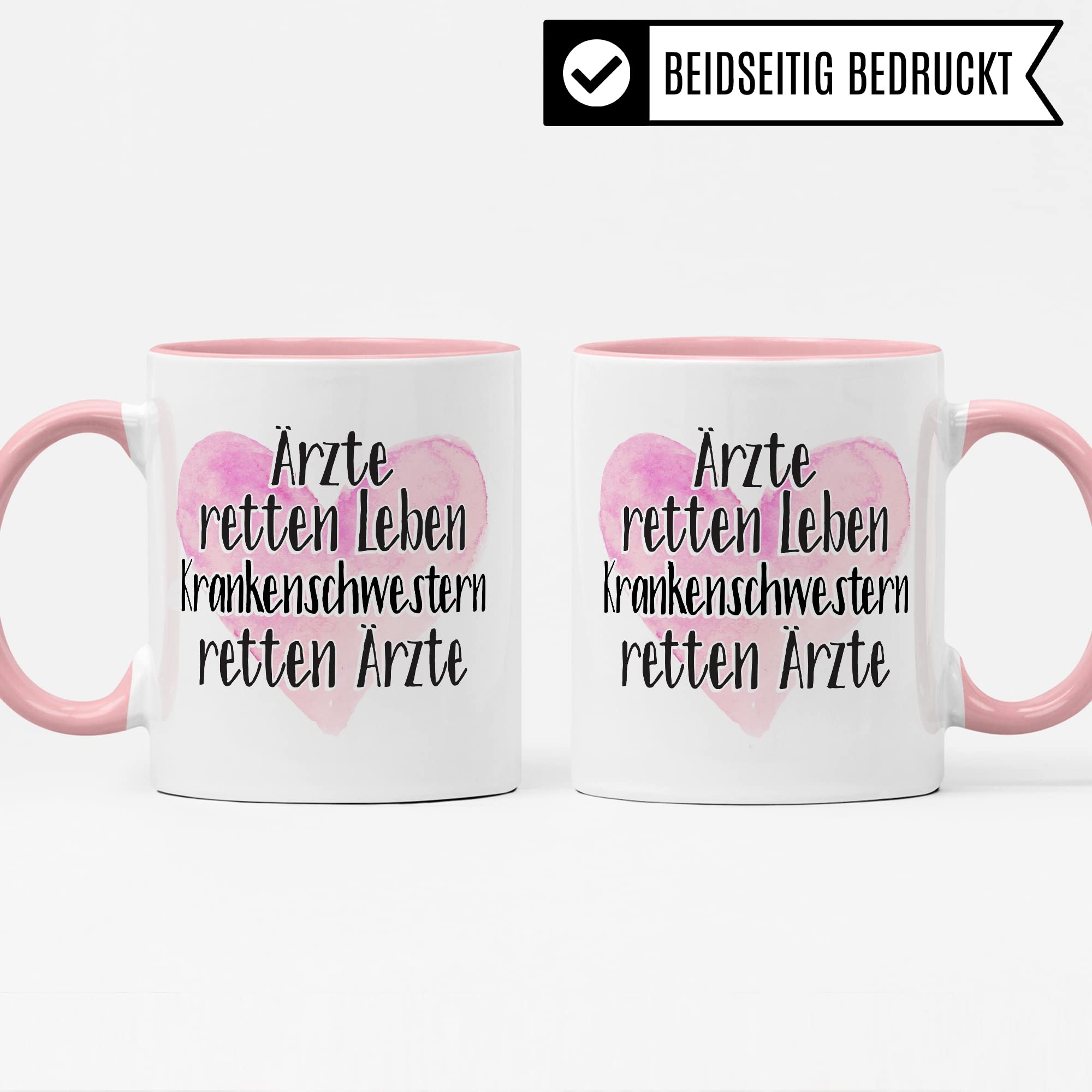 MFA Tasse, Ärzte retten Leben - MFAs retten Ärzte, Krankenschwester Geschenk, Arzthelfer Tasse Medizinische Fachangestellte Arzthelferin Kaffee-Becher
