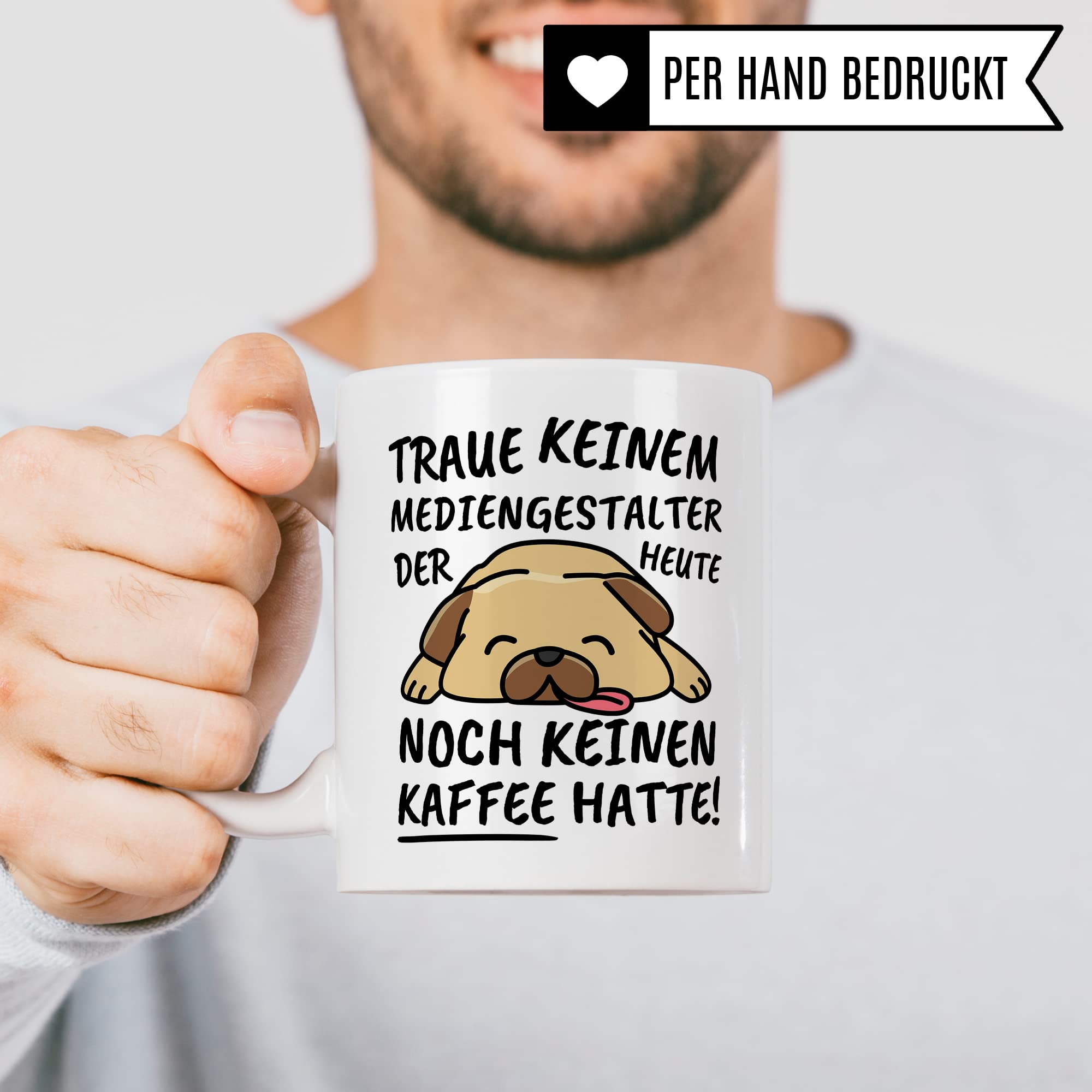 Tasse Mediengestalter lustig Mediengestalter Geschenk Beruf Spruch Kaffeebecher Mediengestalter Geschenkidee Medien Mediendesign Mediendesigner Medienkunst Kaffee-Tasse Teetasse Becher