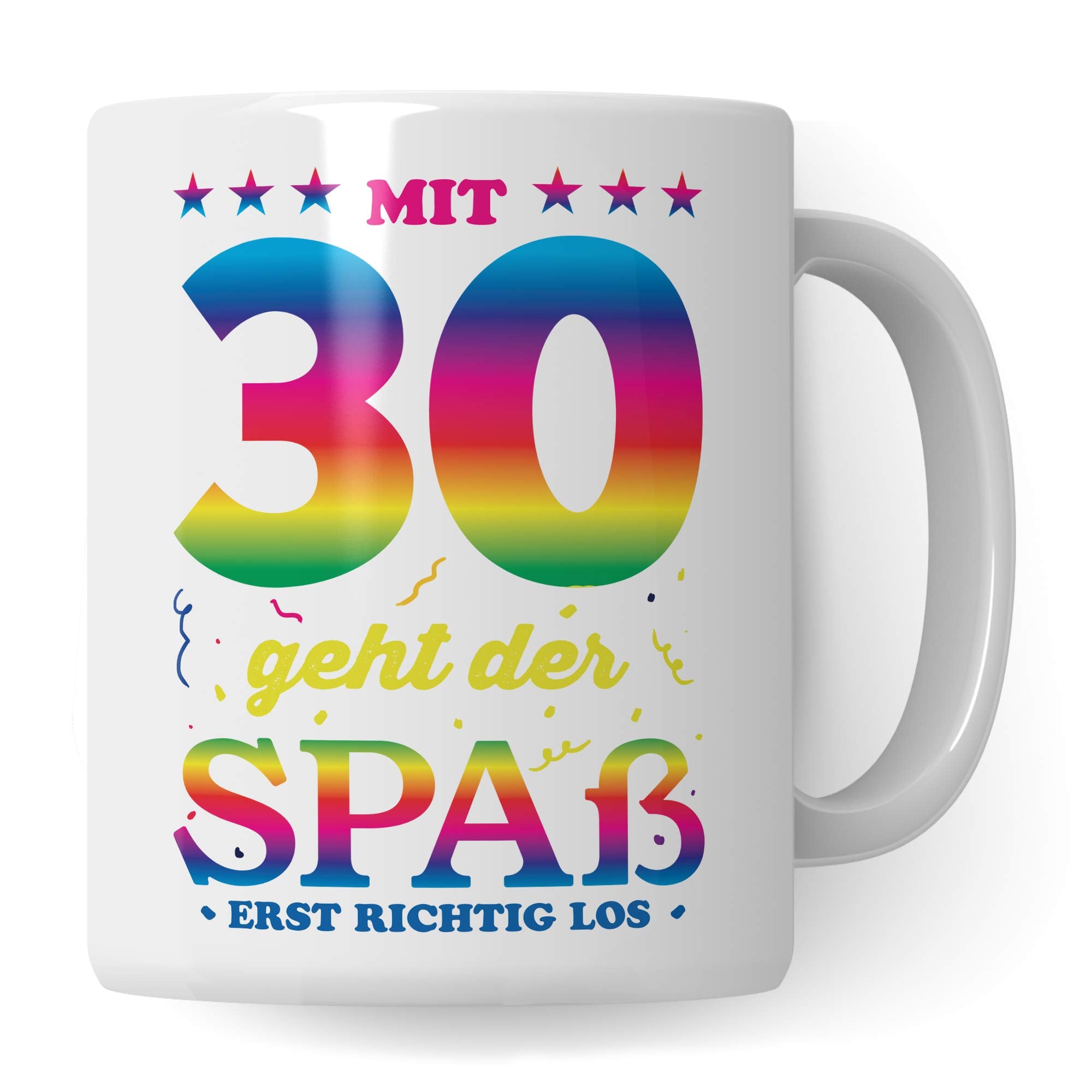 Pagma Druck 30 Geburtstag Frauen Tasse, Becher 30 Geburtstag lustige Geschenke, Geschenkidee Dreißig Geburtstagsgeschenk witzig, Deko Geburtstagsfeier Geburtstagsparty