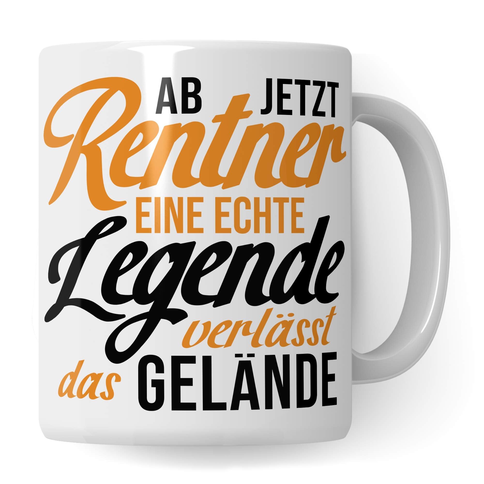 Pagma Druck Tasse Rentner, Witzige Geschenke zum Ruhestand, Rente Becher Pensionierung Geschenk Renteneintritt, Rentenbeginn Pension Kaffeetasse Abschiedsgeschenk Geschenkidee