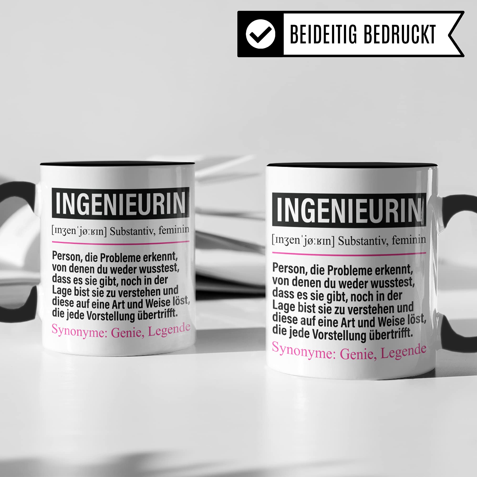 Ingenieurin Tasse lustig, Geschenk für Ingenieurinnen, Spruch Ingenieurwesen Geschenkidee, Kaffeetasse Bauingenieurin Kaffeebecher Teetasse Becher