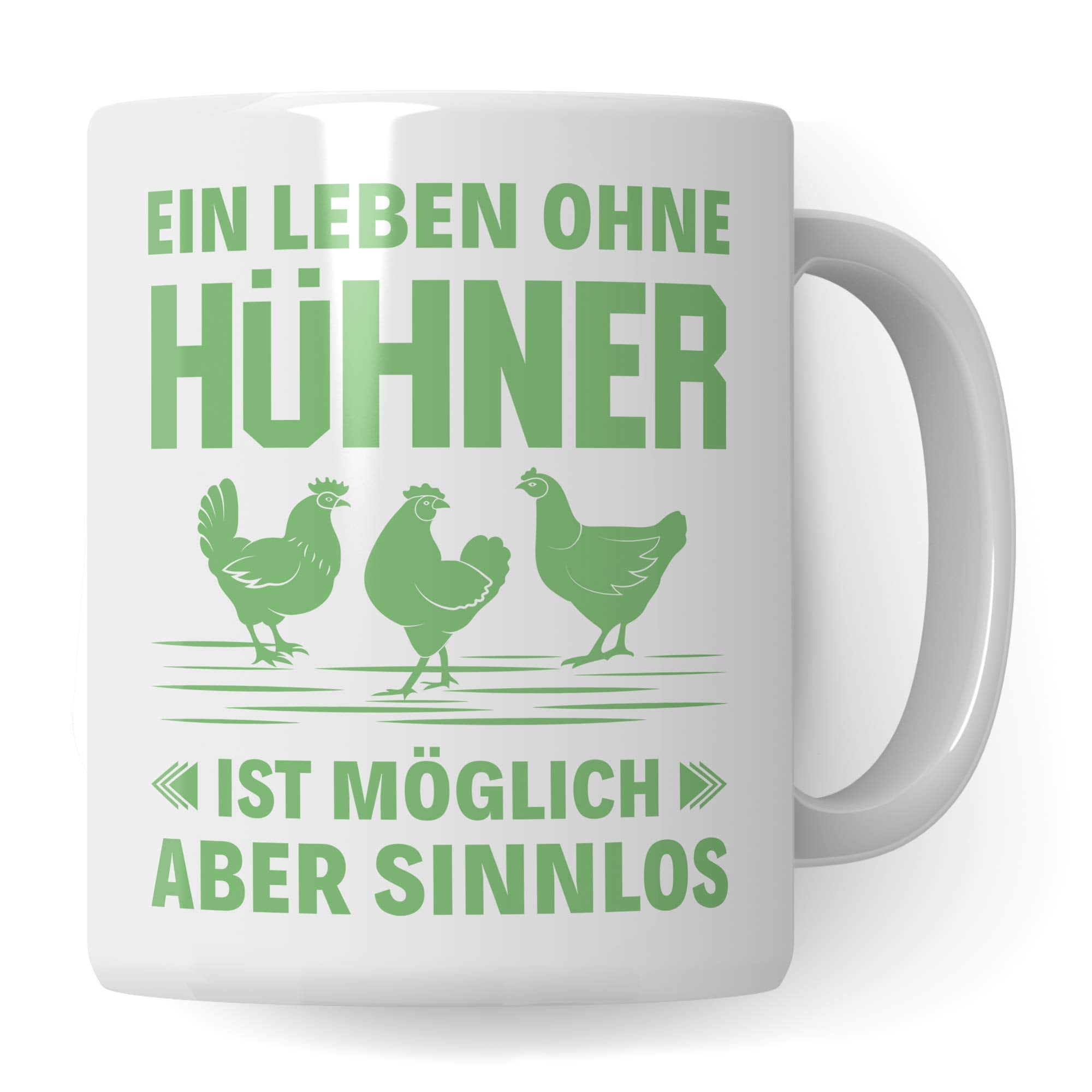 Pagma Druck Hühner Tasse Geschenk, Huhn Geschenkidee, Hühner Spruch Becher, Hühnerstall Hühnerhof Henne, Hahn Glucke Kaffeetasse Kaffeebecher Witz