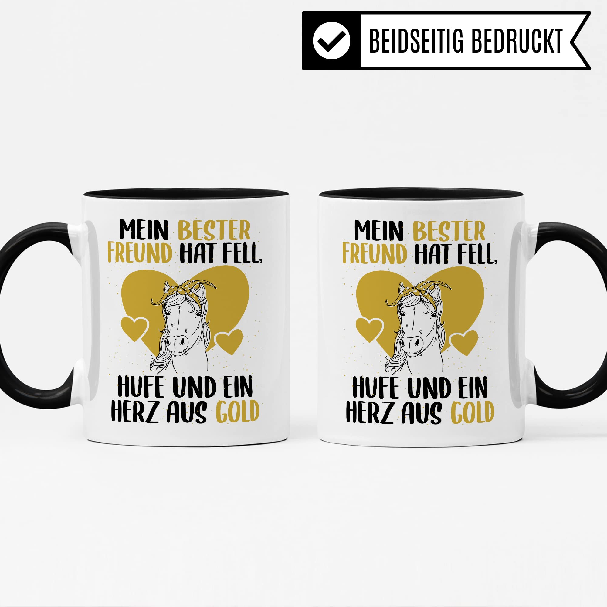 Tasse Pferd Pferde Kaffeetasse Reiterin Kaffee-Becher Reiten bester Freund Vierbeiner Teetasse Pferdemädchen Stallmädchen Pferdeliebhaber Geschenk Geschenkidee Stall Reiter