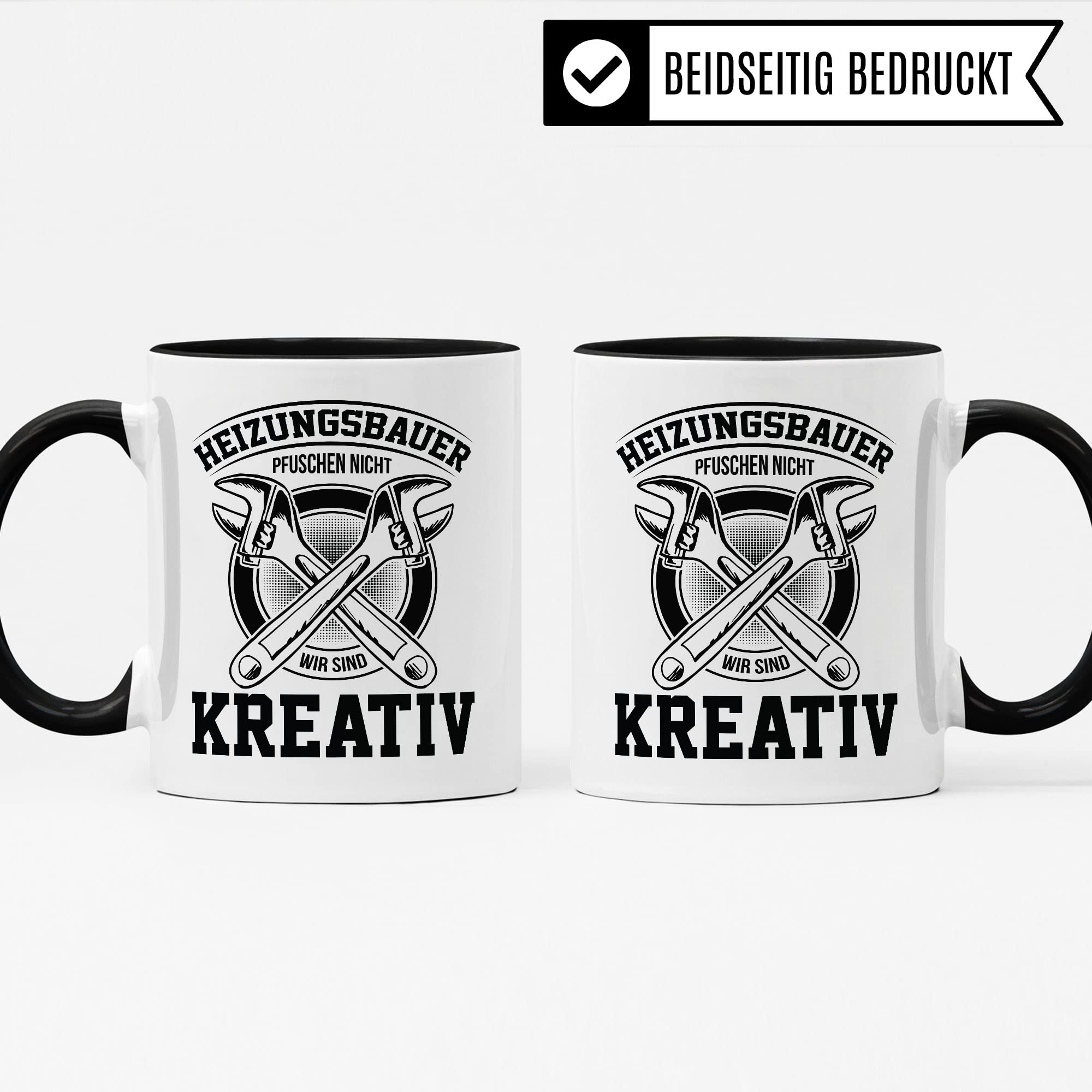 Heizungsbauer Tasse Geschenkidee Heizung Kaffeetasse Geschenk für Heizungsinstallateur Kaffeebecher Heizungsbau Becher