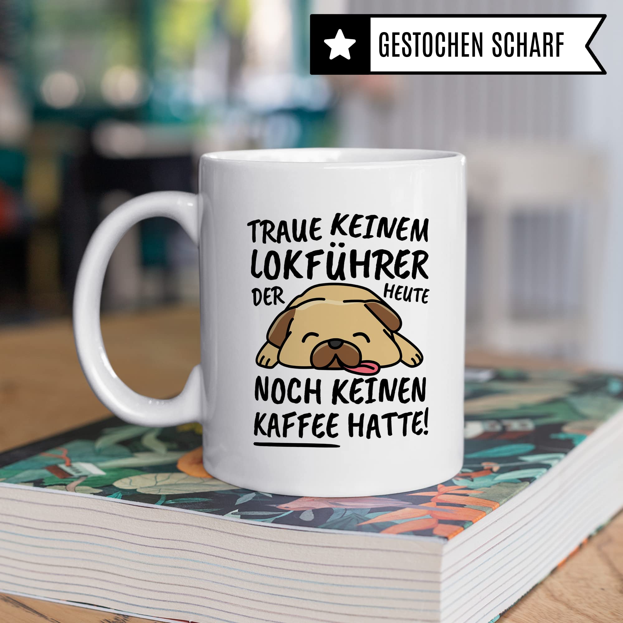 Tasse Lokführer lustig Lokführer Geschenk Beruf Spruch Kaffeebecher Lokführer Geschenkidee Triebfahrzeugführer Lokomotivführer Lokomotive Kaffee-Tasse Teetasse Becher