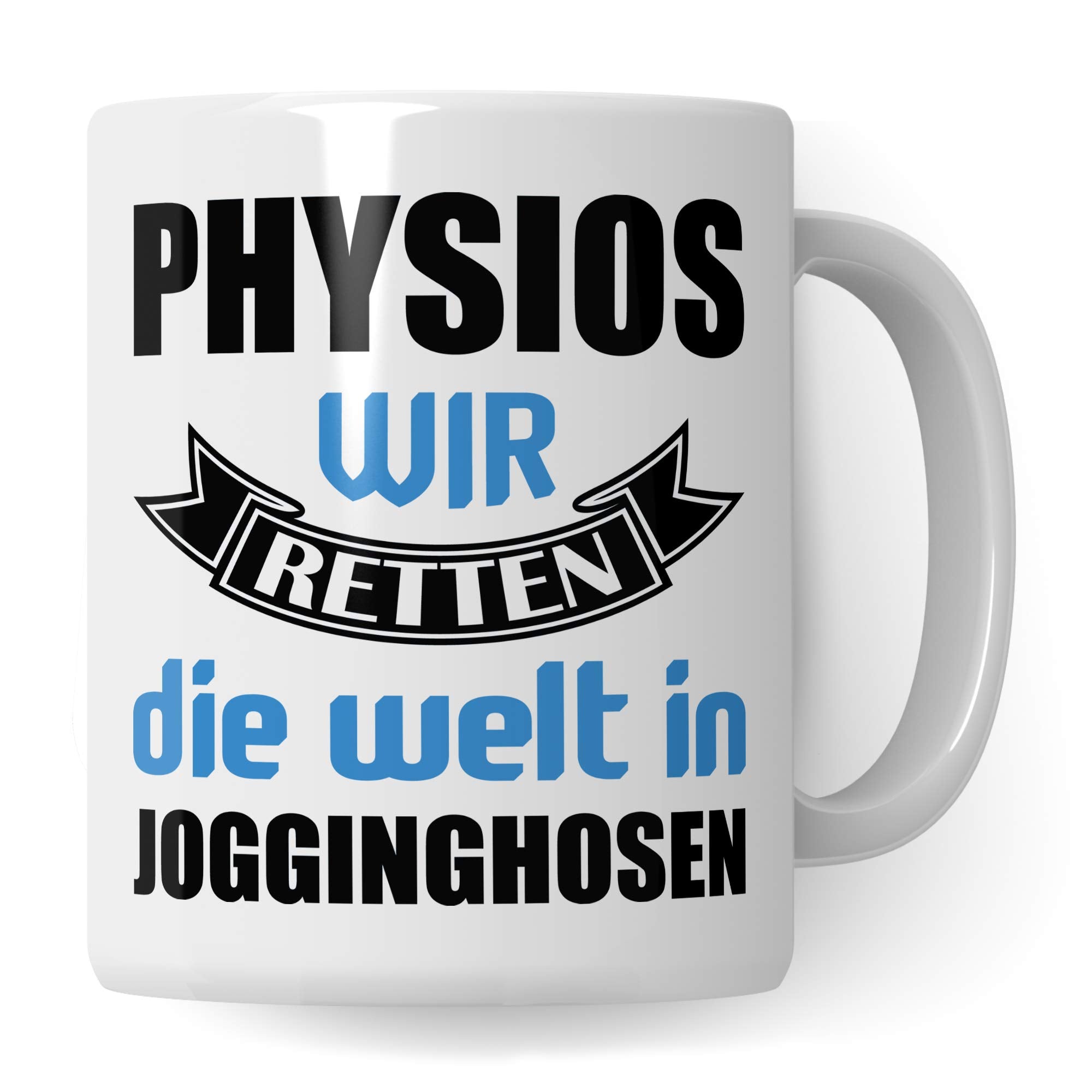 Pagma Druck Physiotherapeuten Tasse, Physiotherapeuten Geschenke, Physiotherapie Kaffeetasse Geschenkidee, Physio Praxis Kaffeebecher Krankengymnastik Geschenk Physiotherapeut