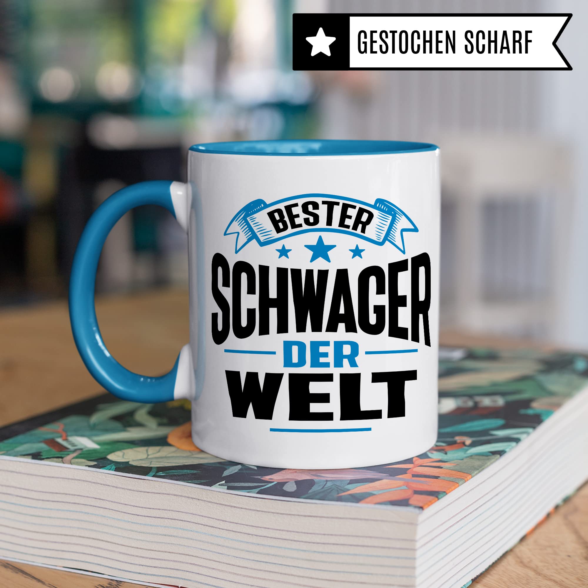 Tasse Schwägerin Geschenk, Beste Schwägerin der Welt Geschenkidee Schwägerin Geschenkidee Kaffee-Becher Teetasse Kaffeetasse mit Spruch lustig Familie